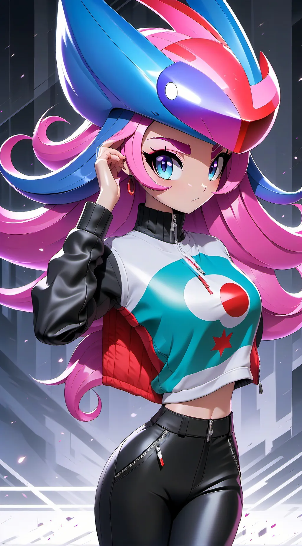 ai character: ellaß background