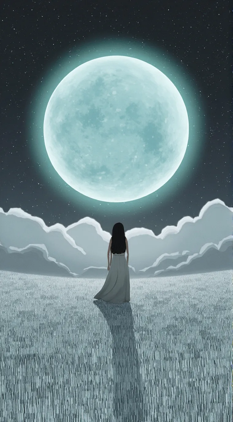 ai character: moon mha background