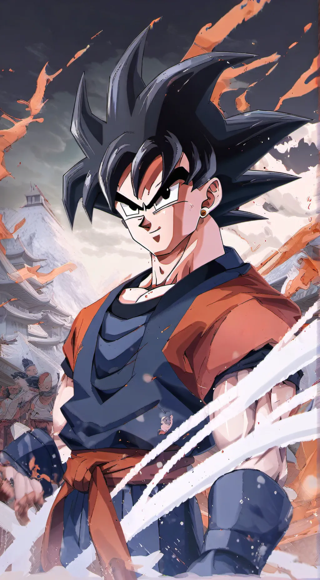 ai character: Goku's kid background