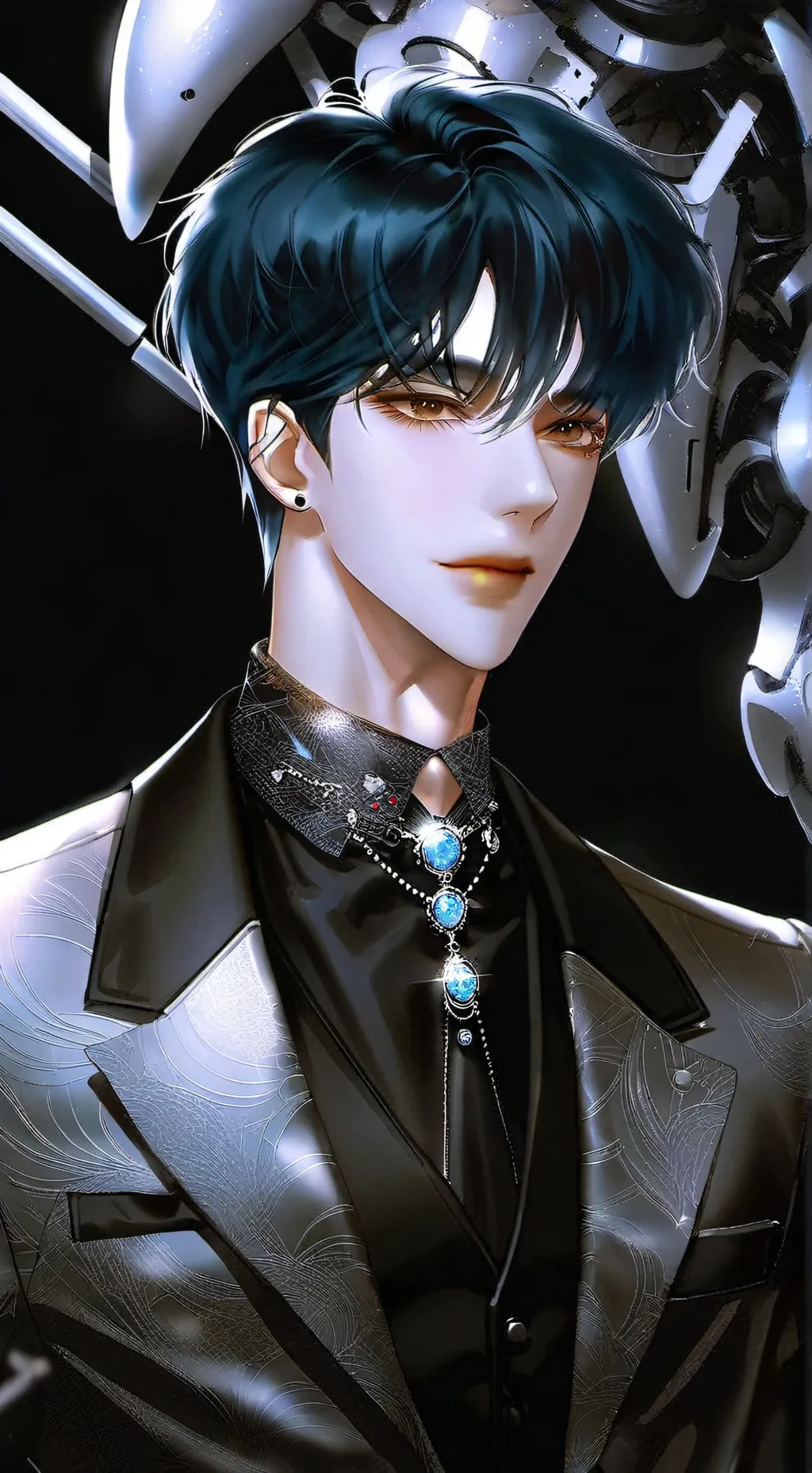ai character: Edward! background