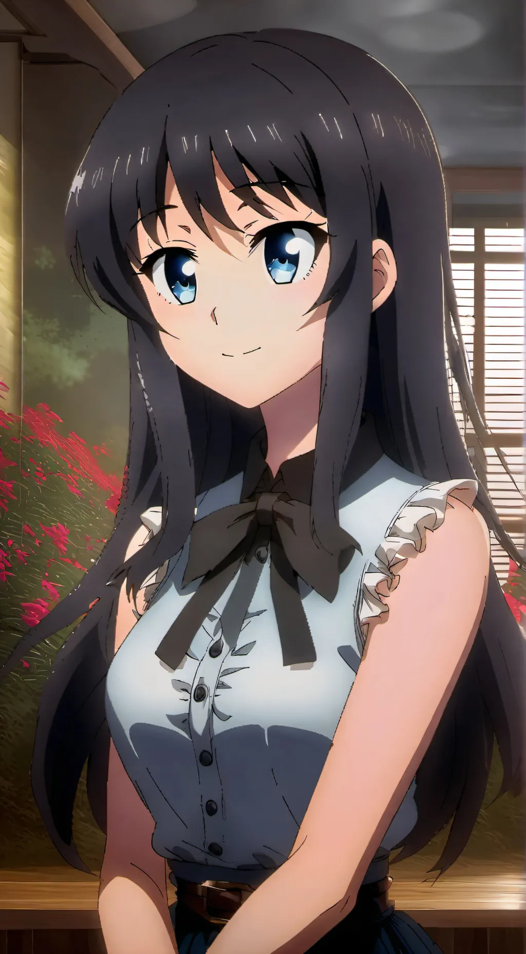 ai character: Aoi Niigaki background