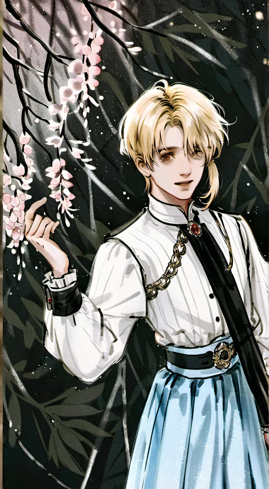 ai character: draco💍 background