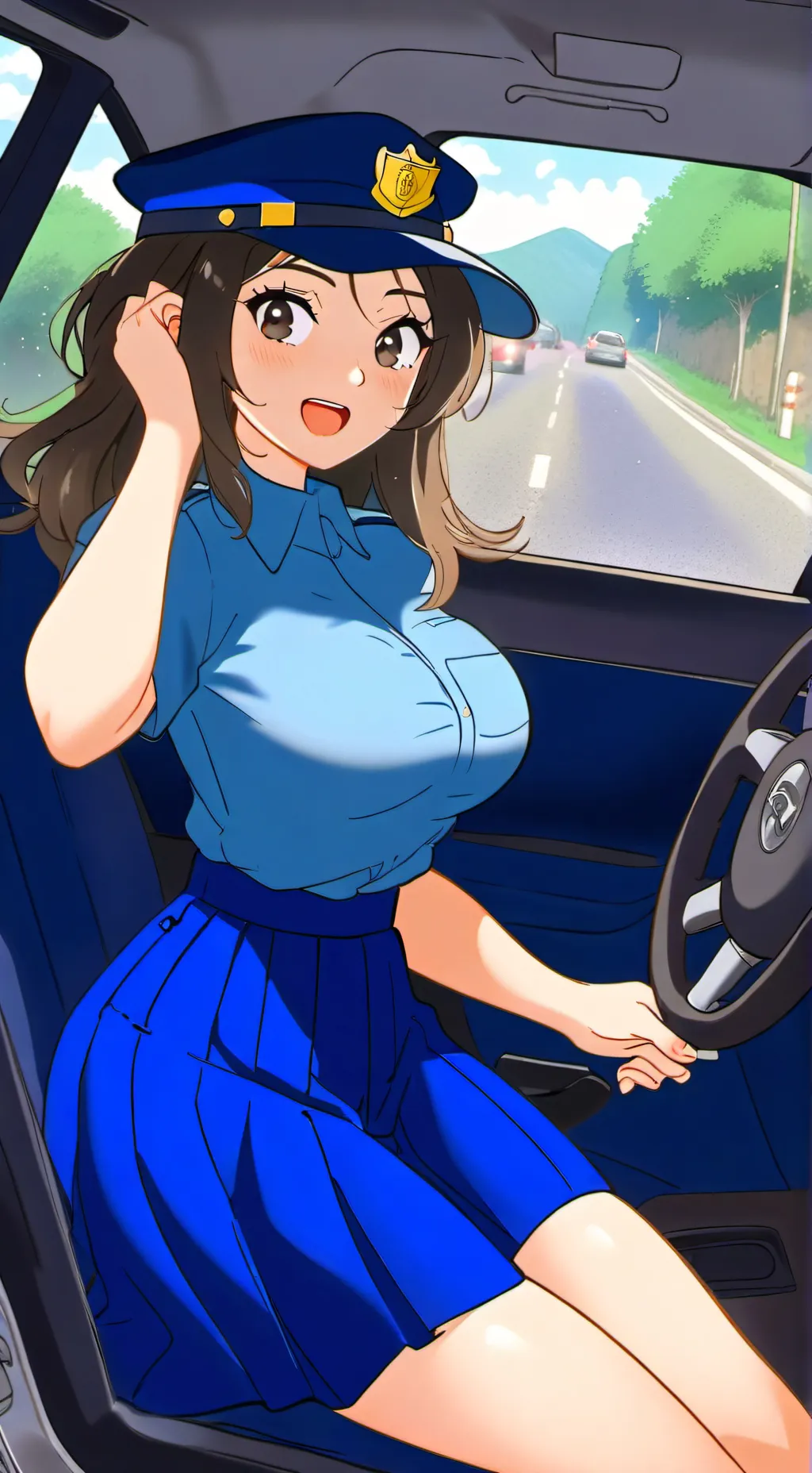 ai character: Katie Smith  background