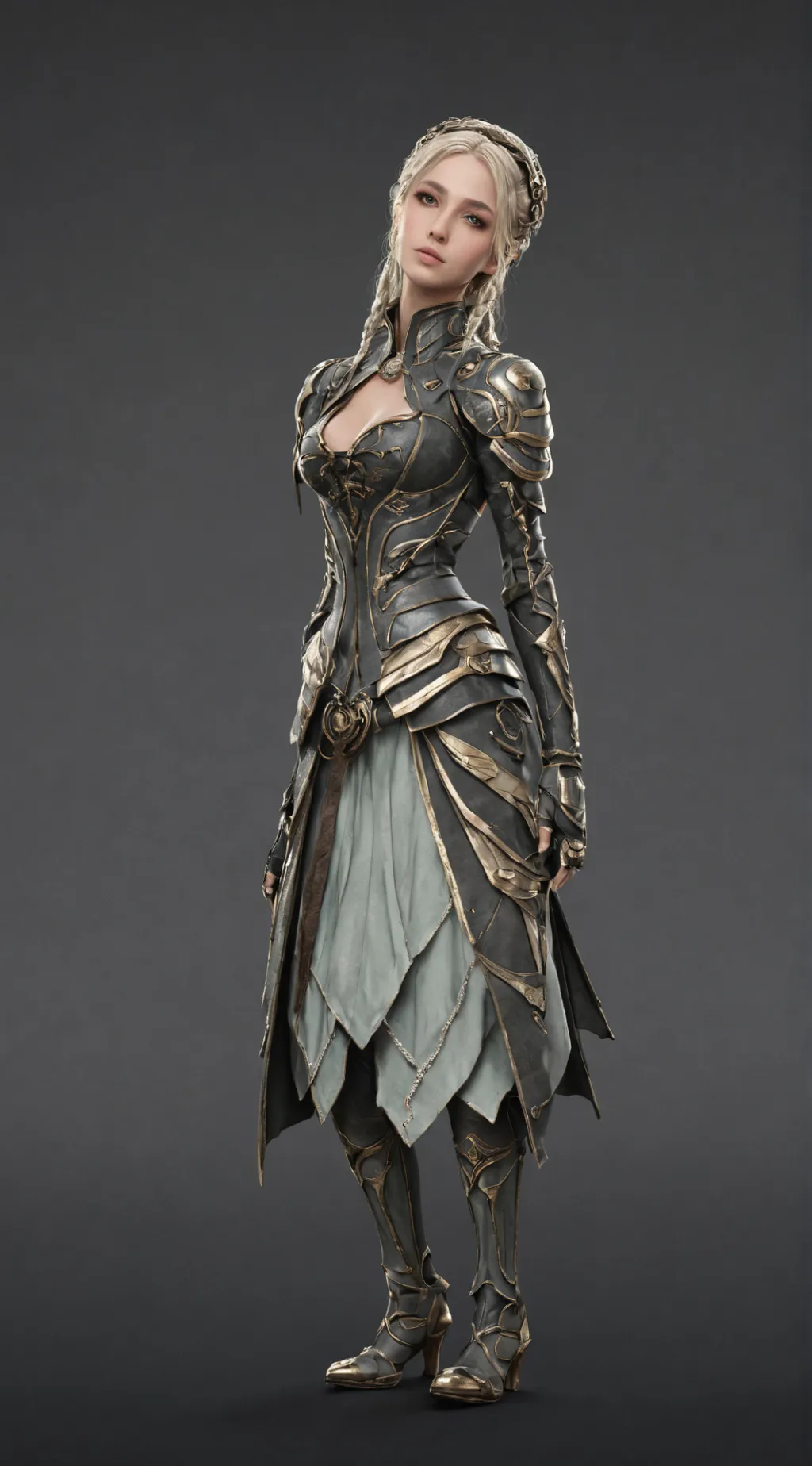 ai character: marie  background
