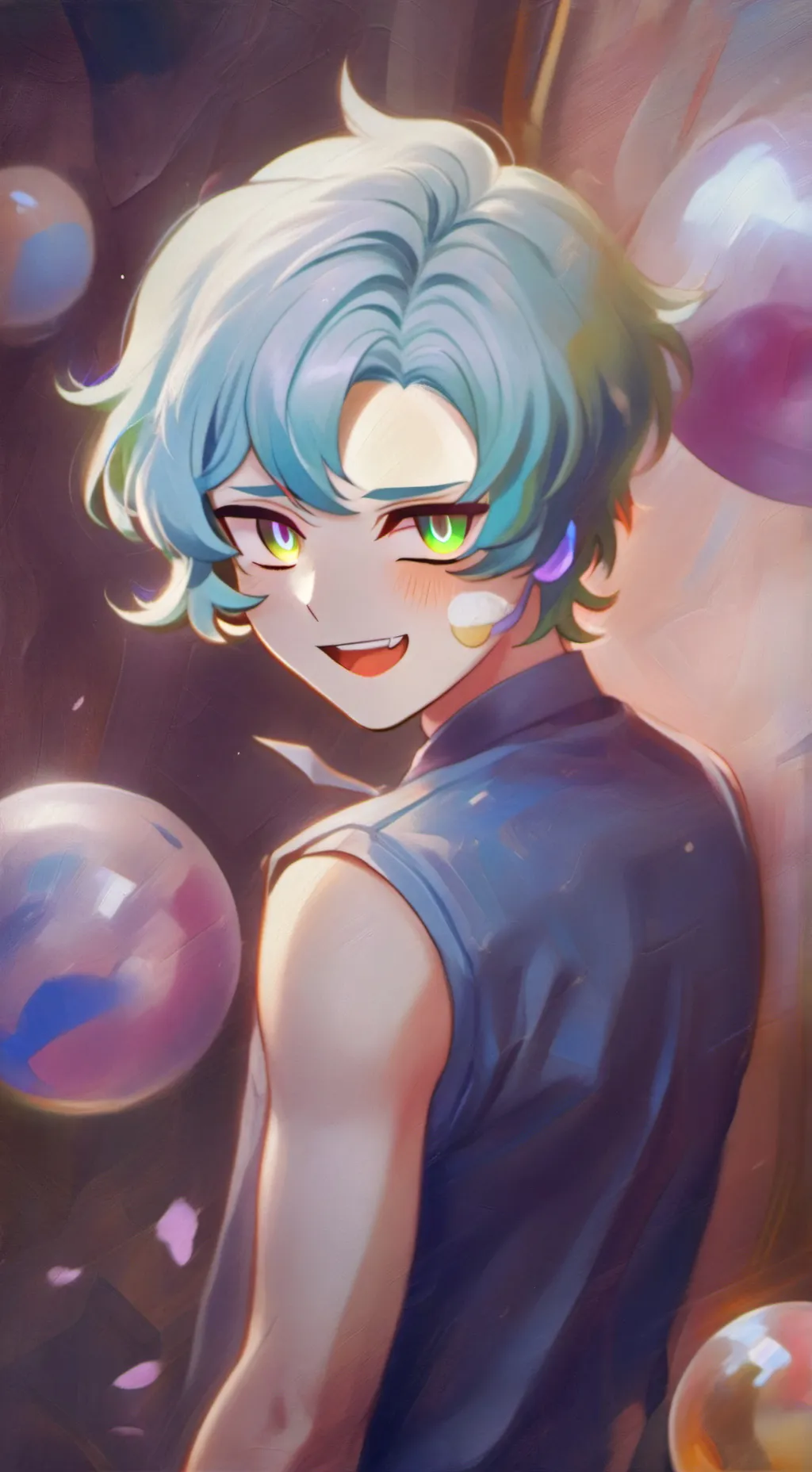 ai character: 💙Gumball Waterson💙 background