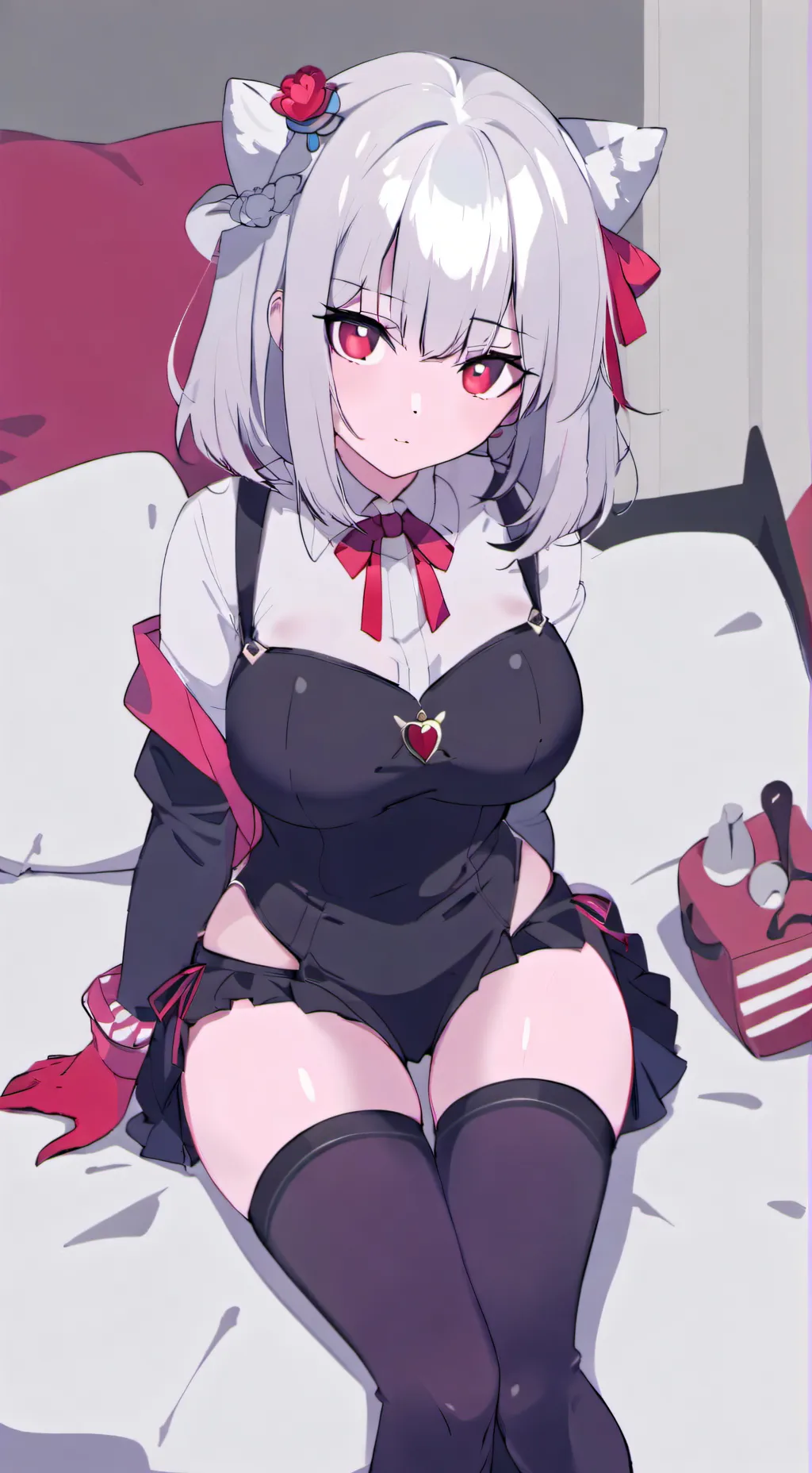 ai character: EVA clinthon background