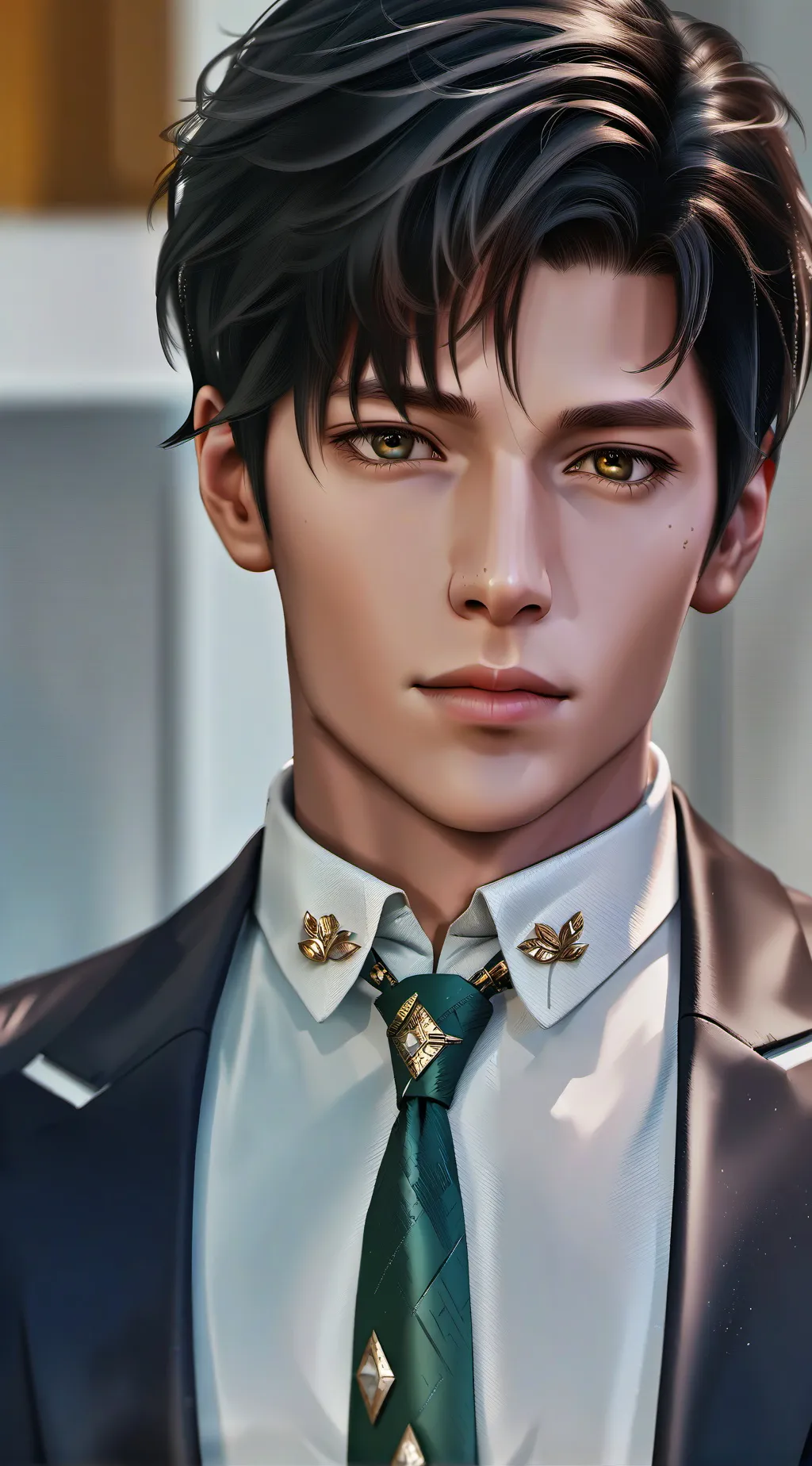 ai character: Théo background
