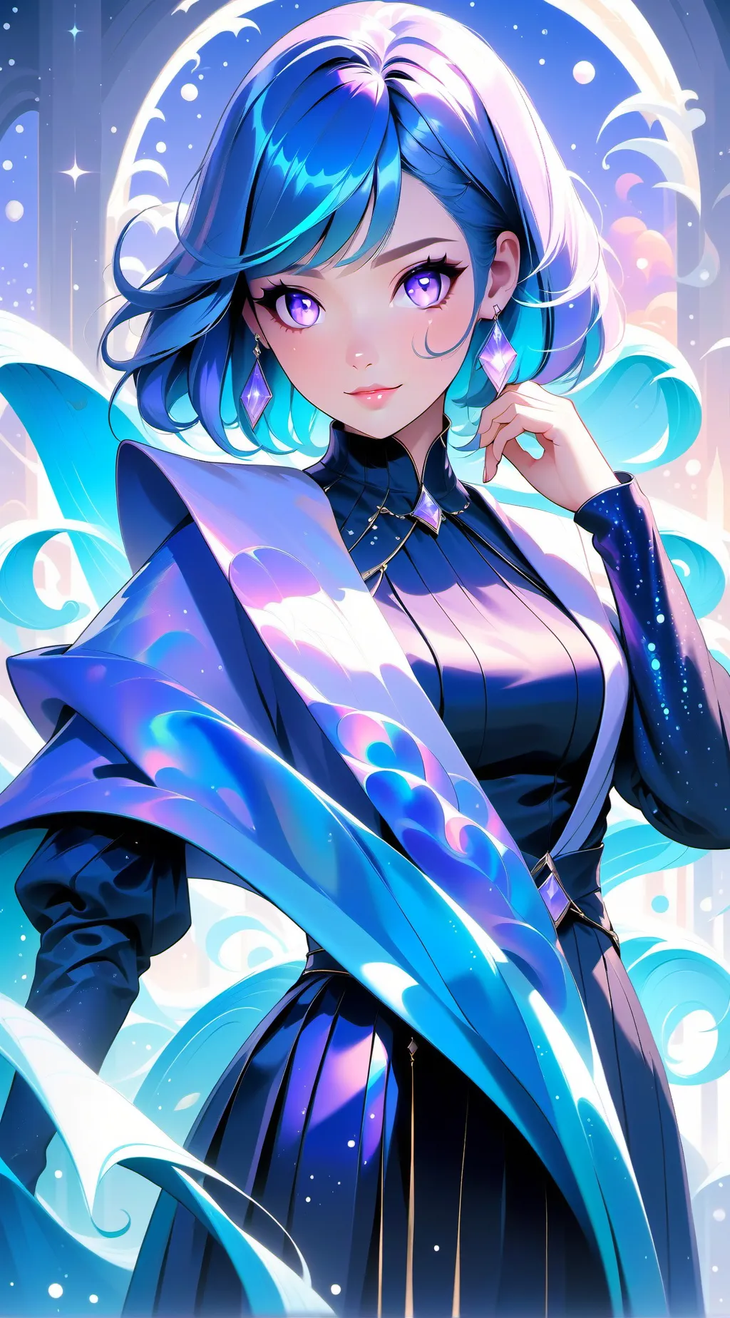 ai character: Britney  background
