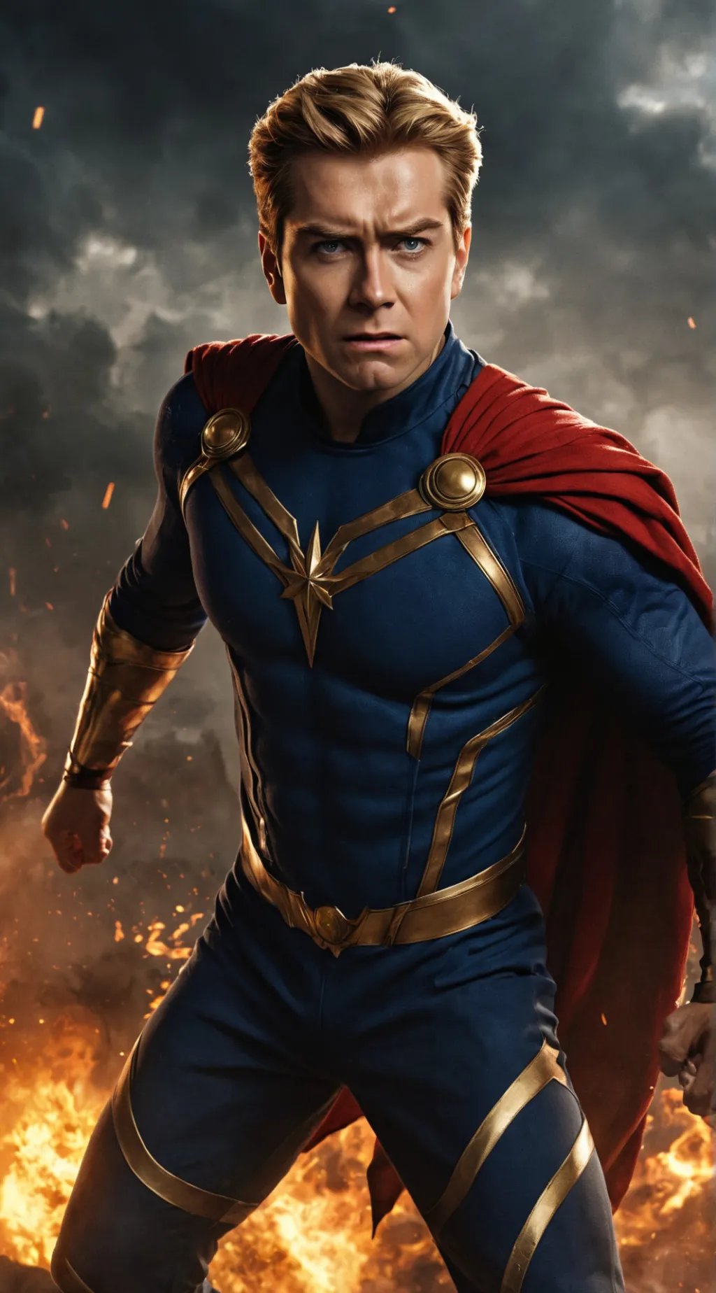 ai character: Homelander background
