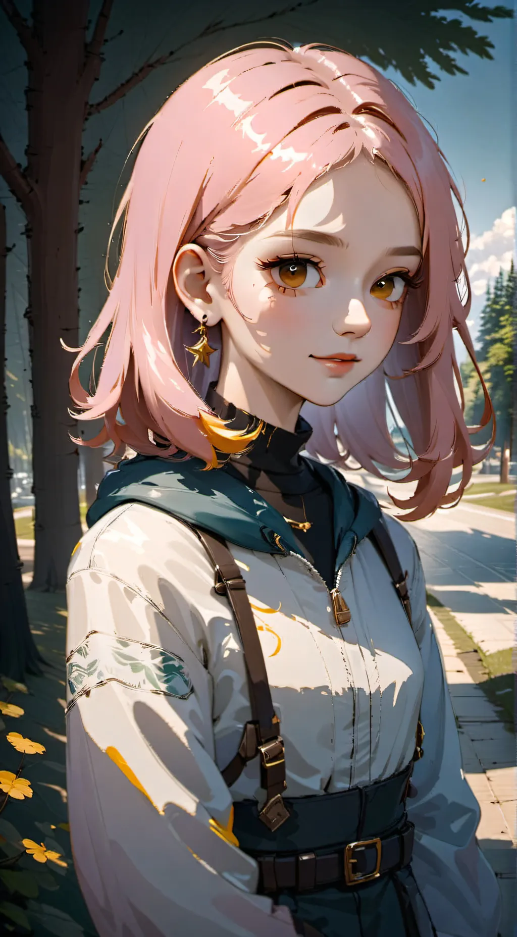 ai character: demon slayer background