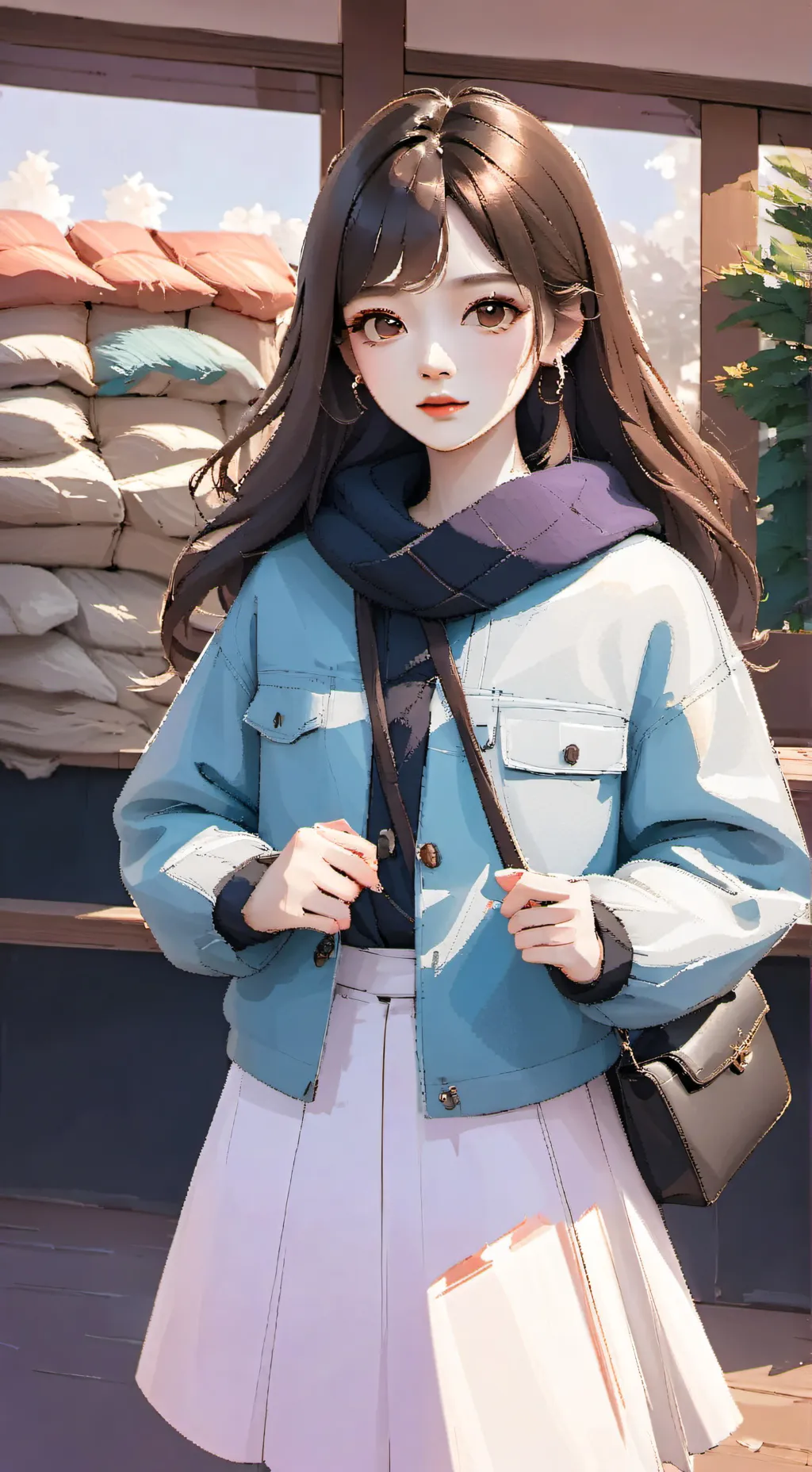 ai character: Ruby background