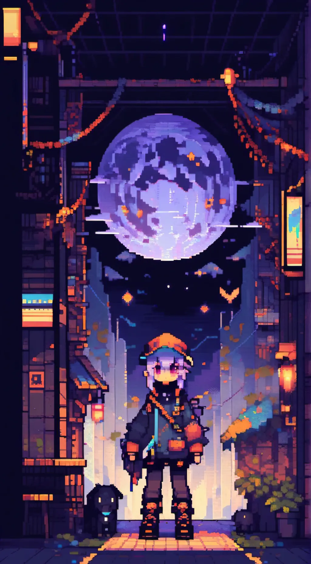 ai character: FPE SLEEPOVER background