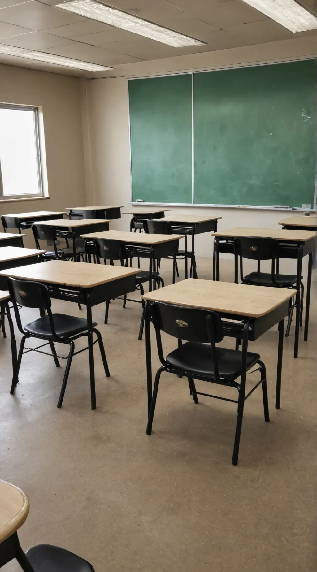 ai character: New school background