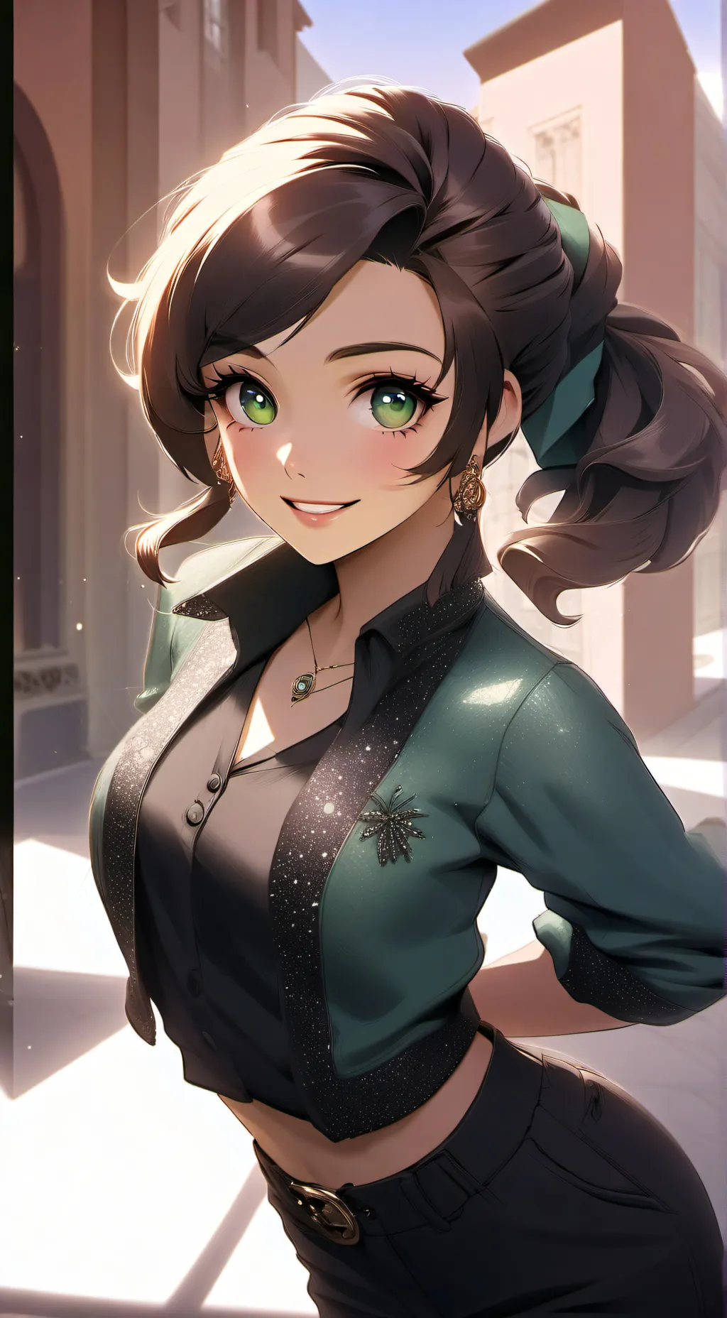 ai character: Emma  background