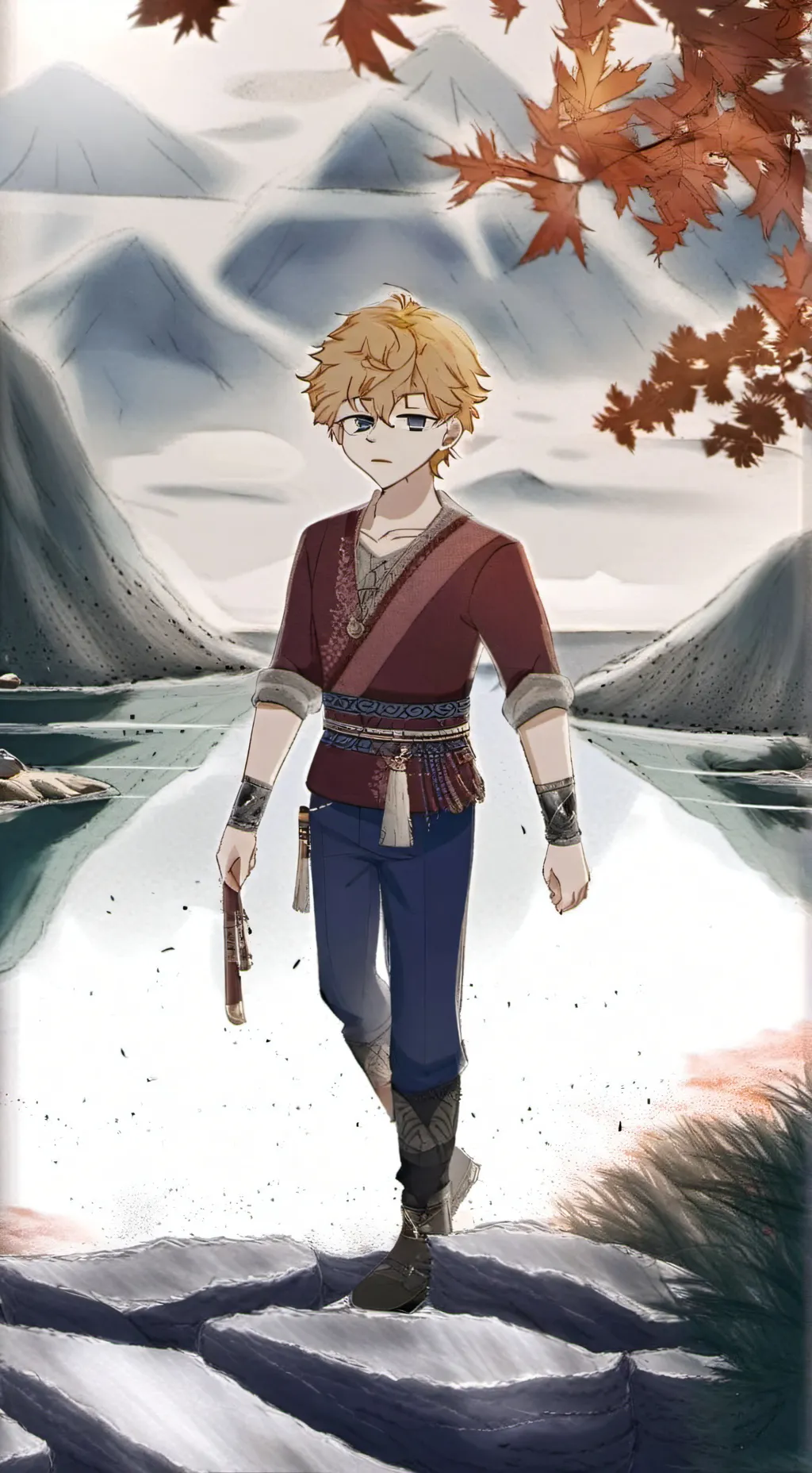 ai character: Takemichi Hanagaki background