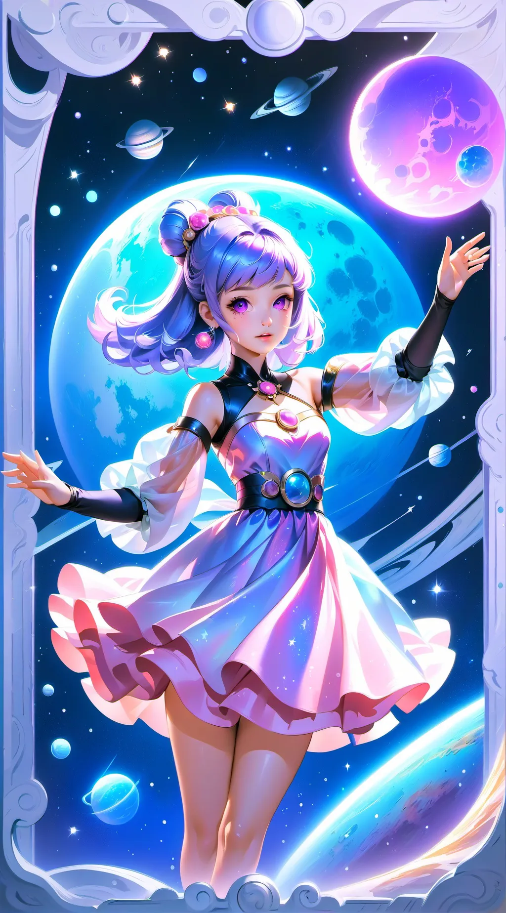 ai character: Nothing background