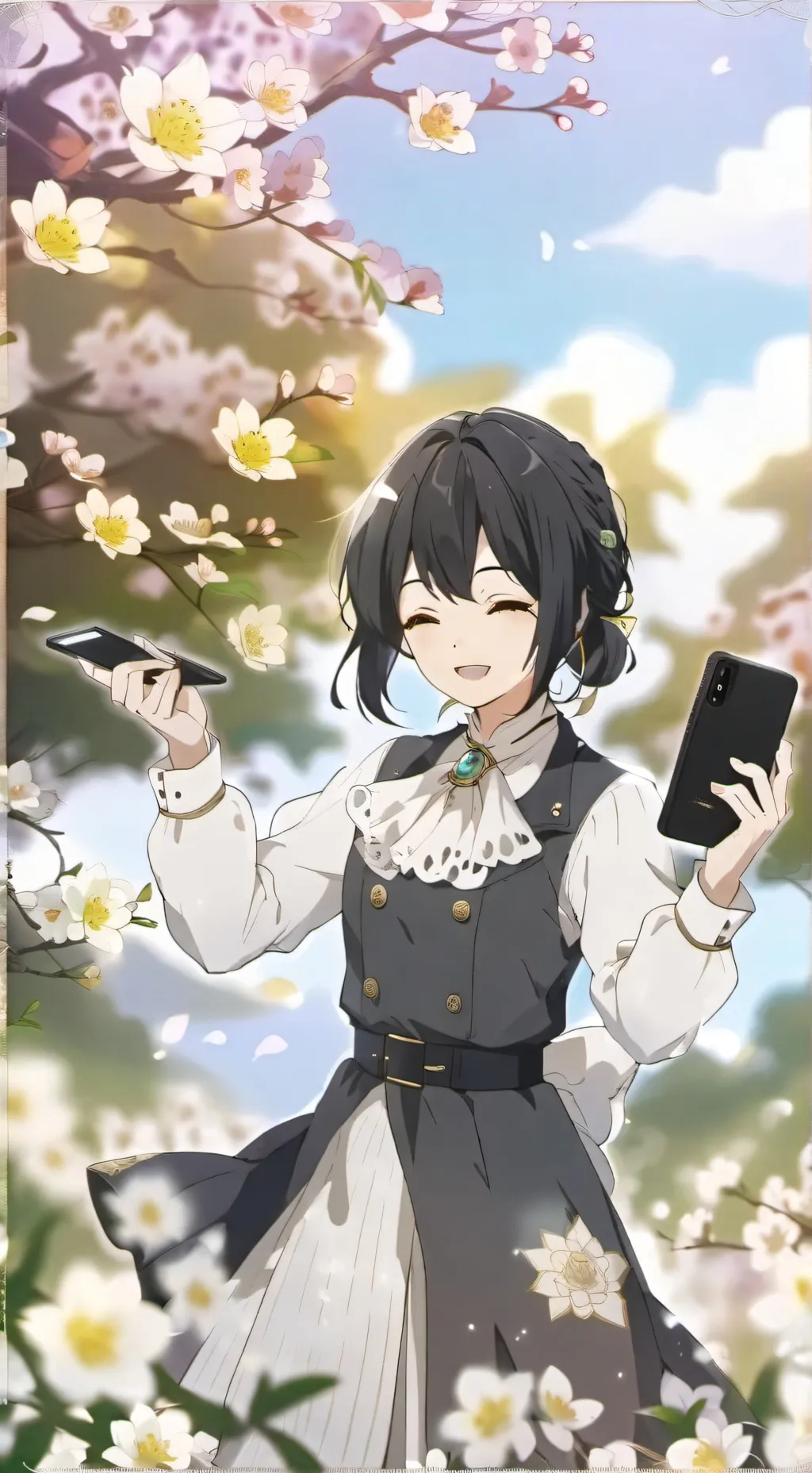 ai character: Phone Guy background