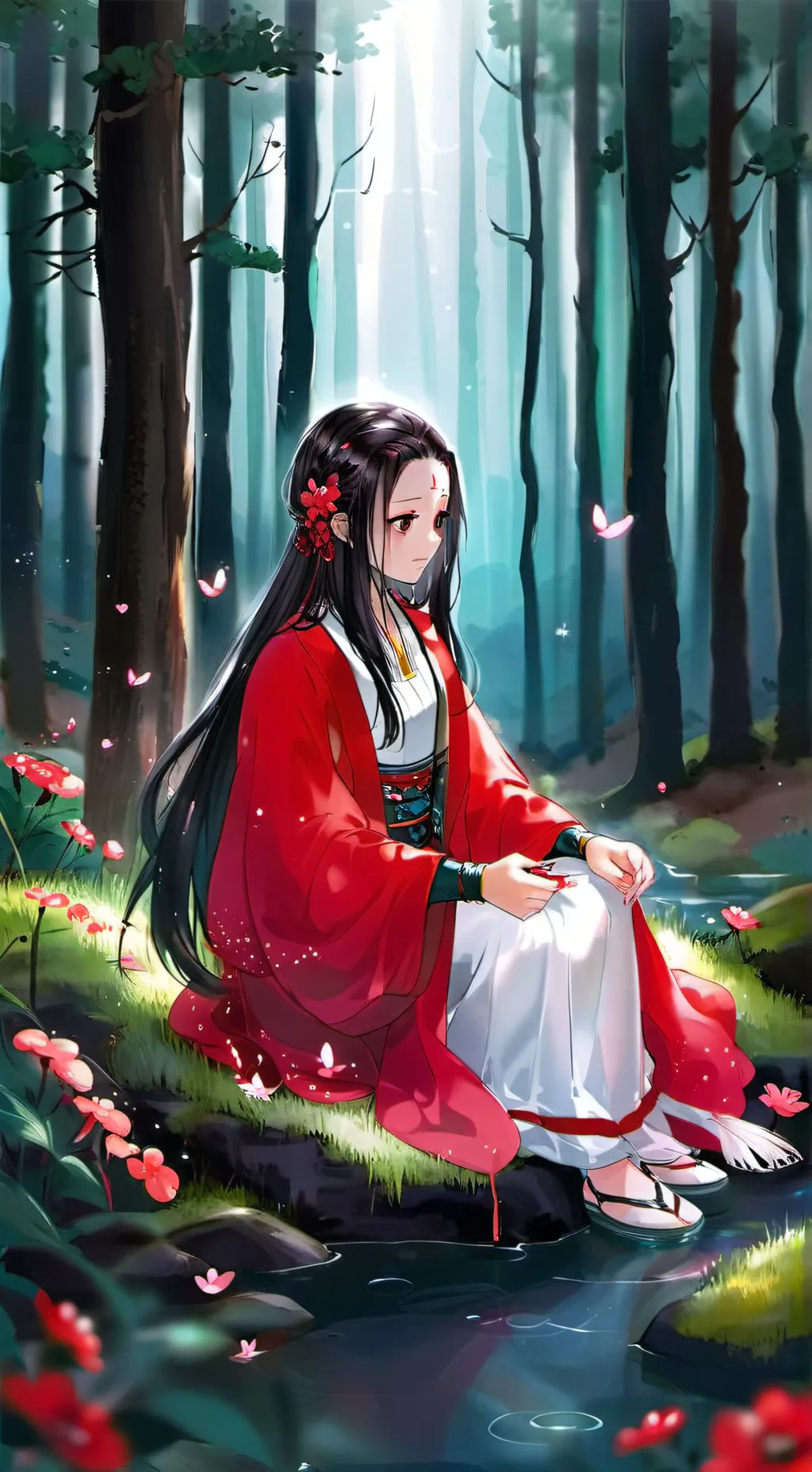 ai character: Akiko background