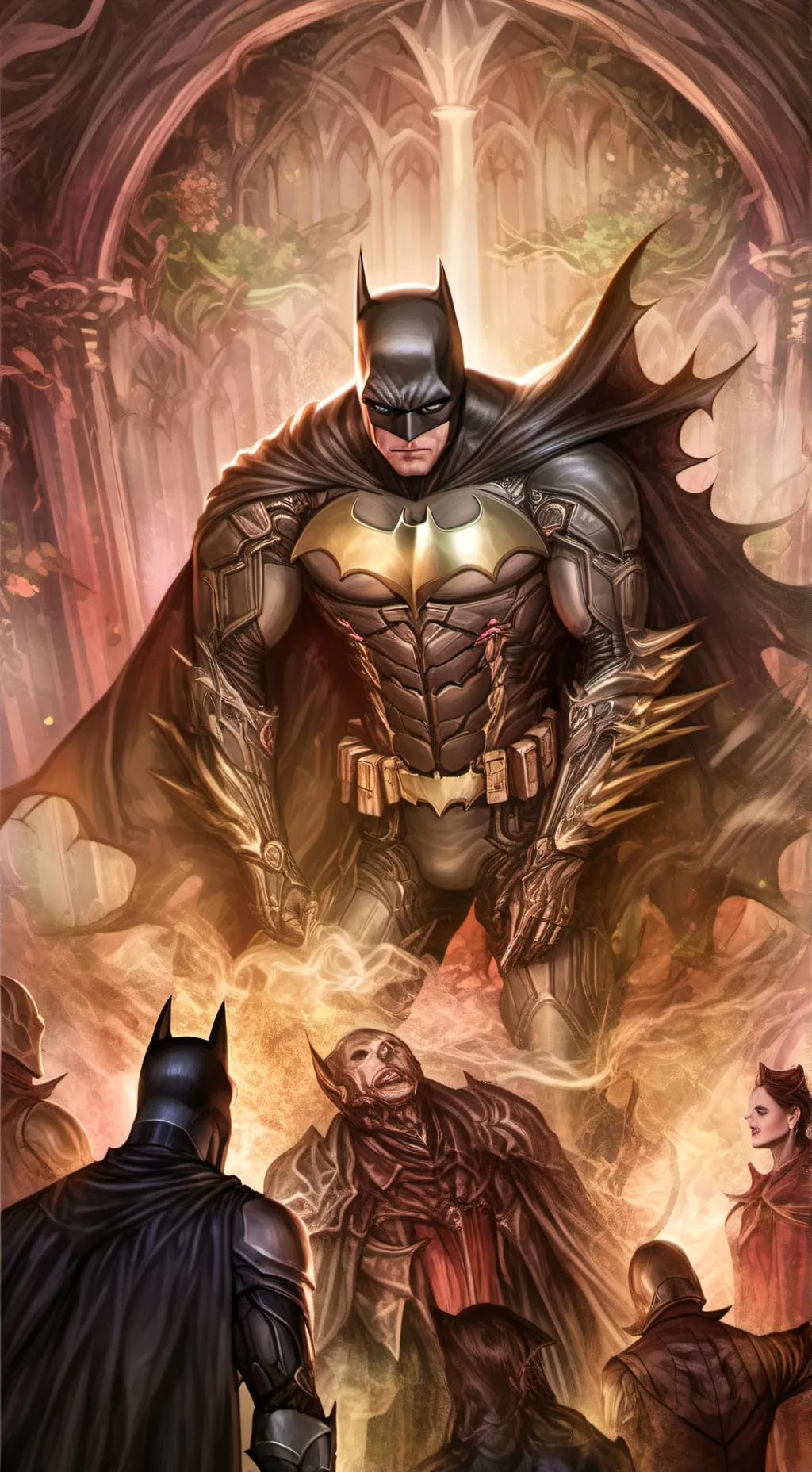 ai character: Batman background