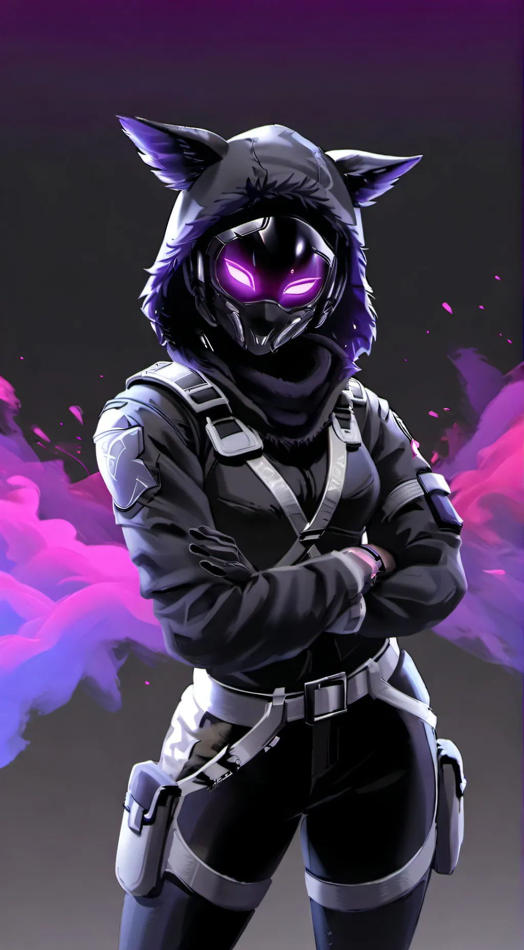 ai character: Raven background