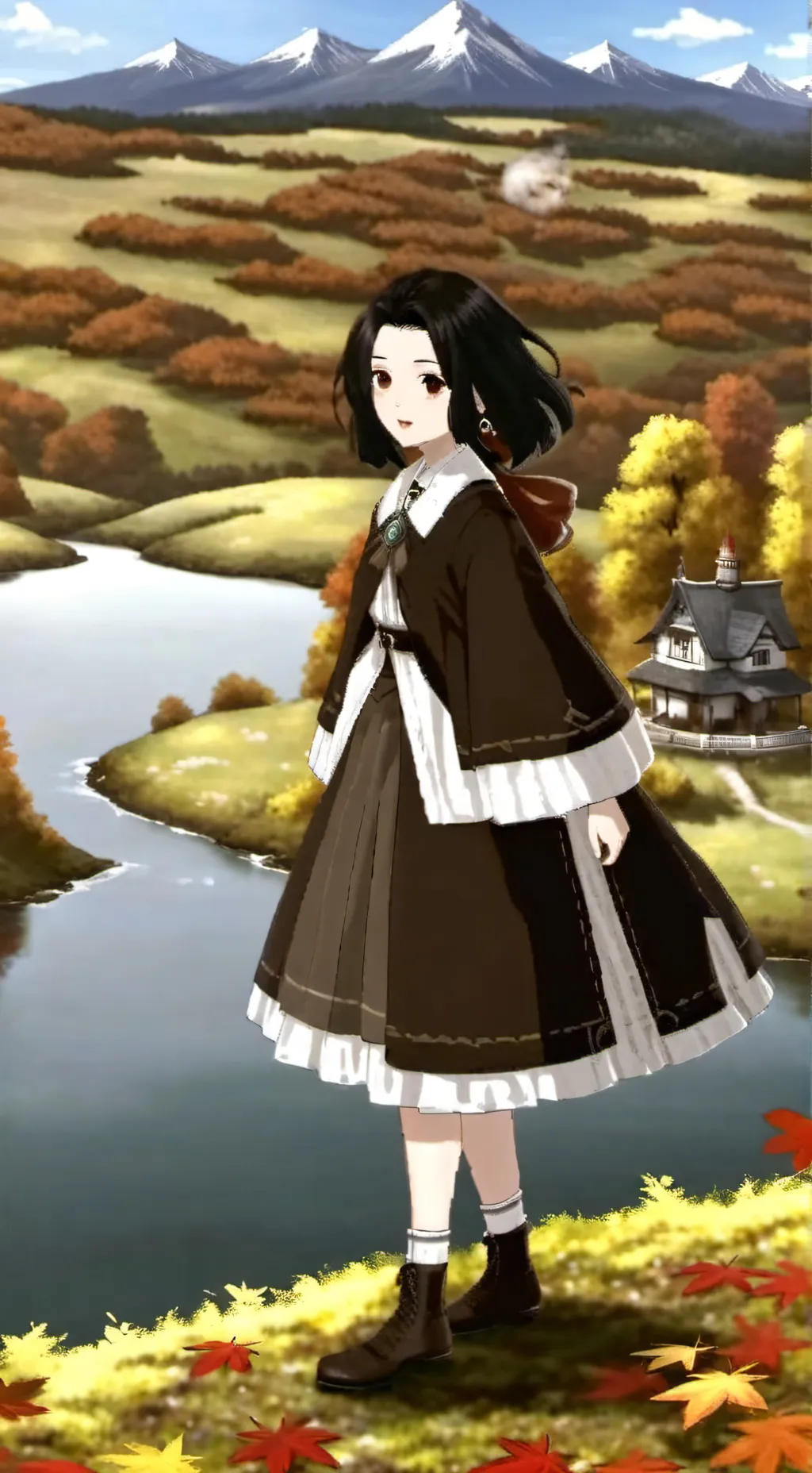 ai character: Vanessa  background