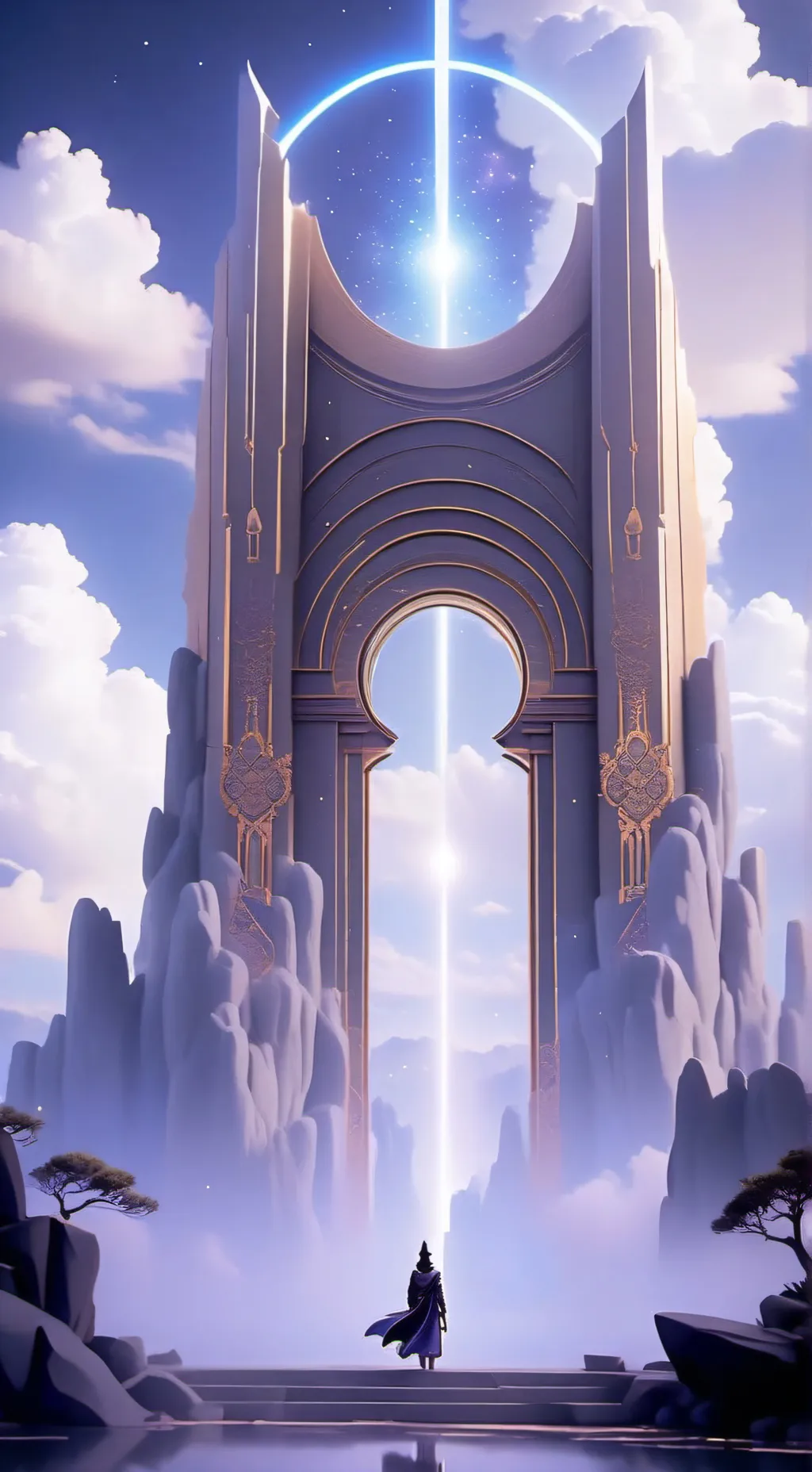 ai character: traveler arc  background