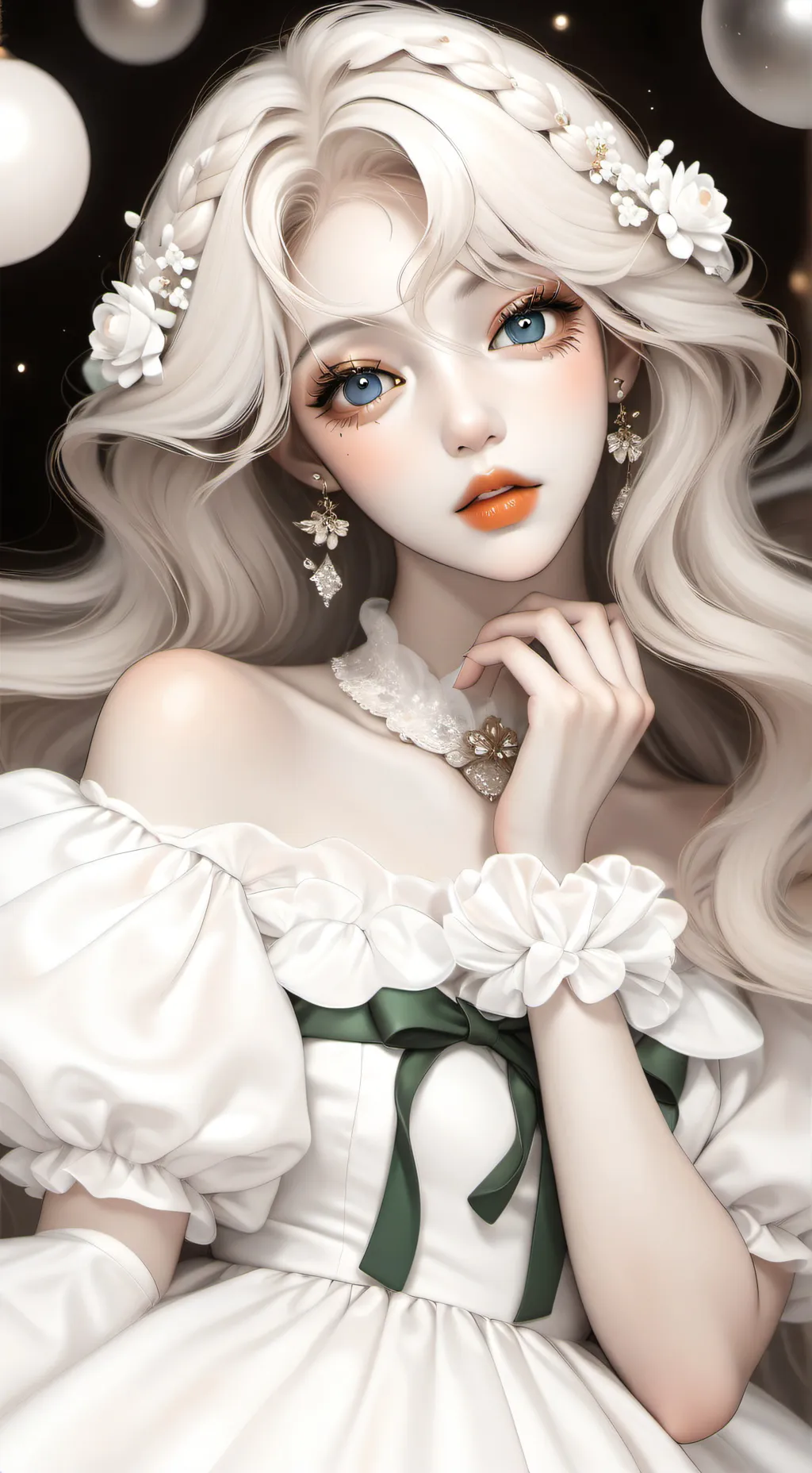 ai character: Vicky background