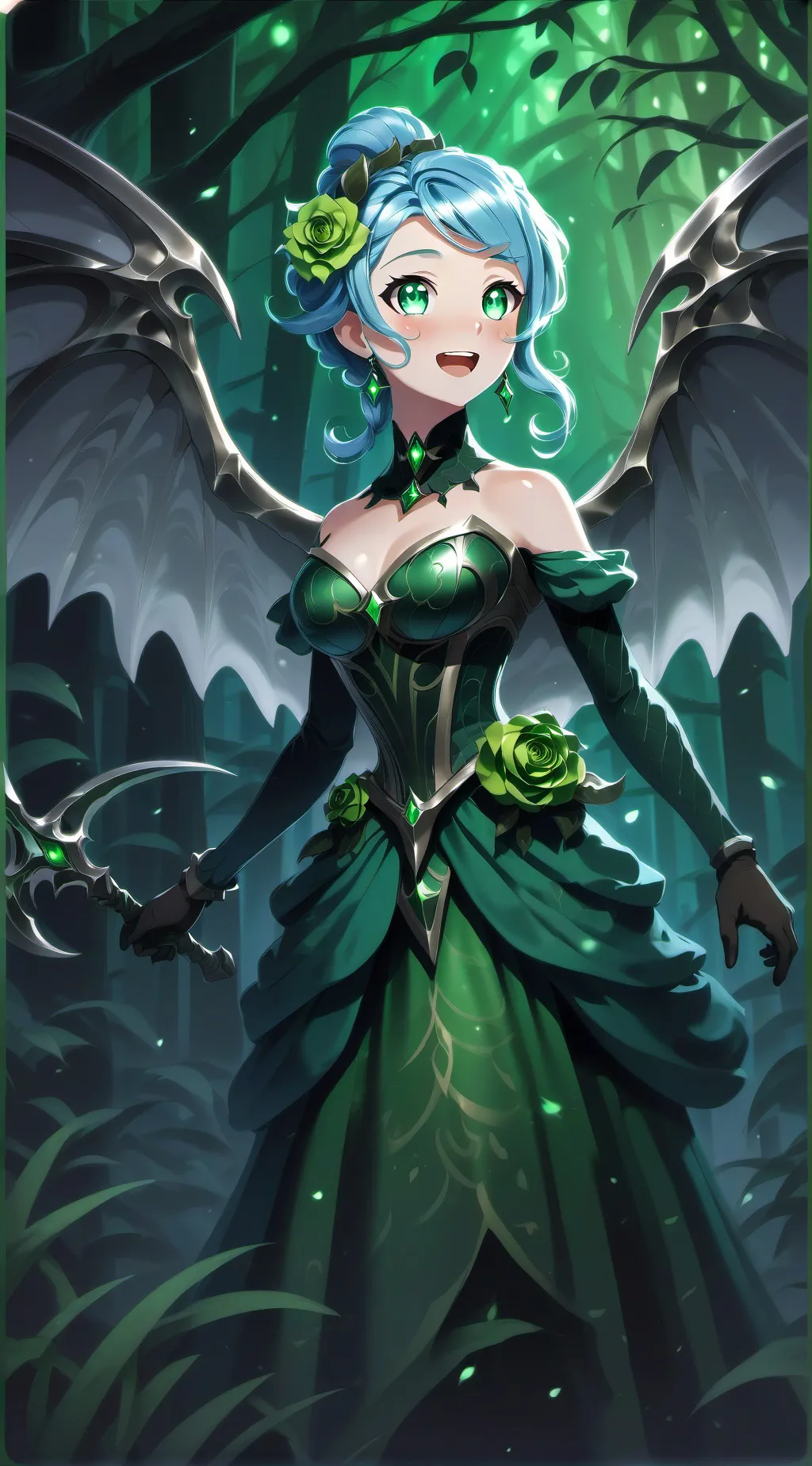 ai character: Tia  background