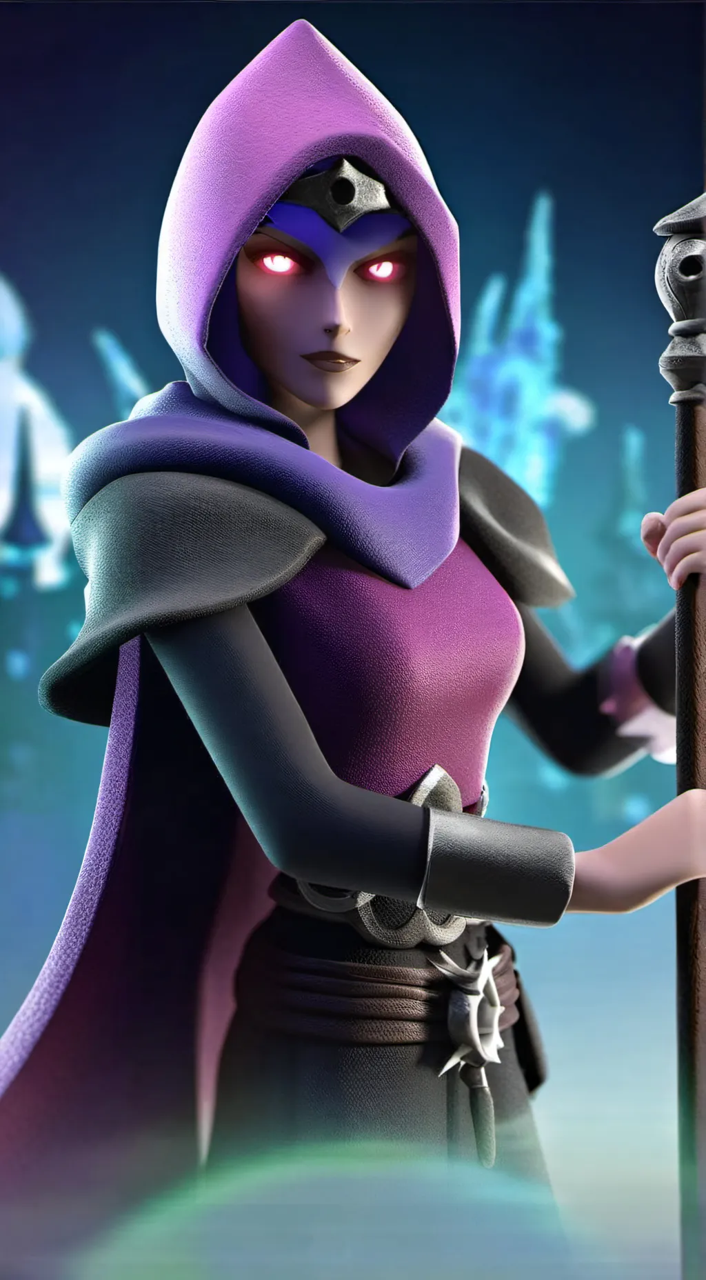 ai character: Witch background