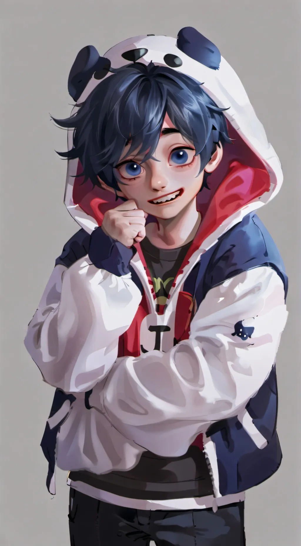 ai character: SJ AKA STITCHY background