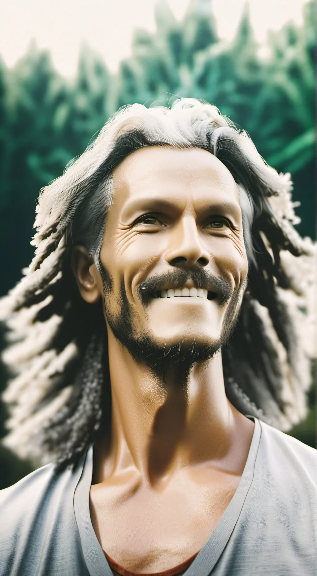 ai character: Jesus background
