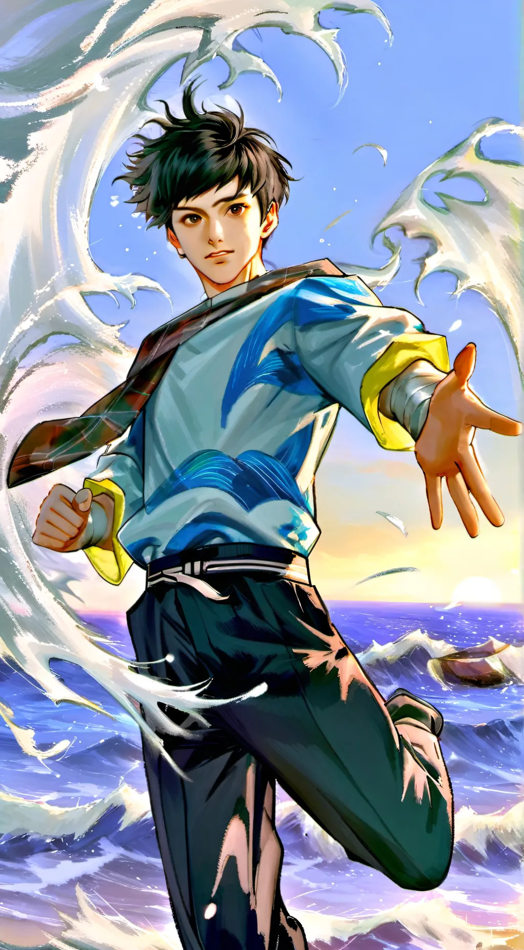 ai character: Lindon background