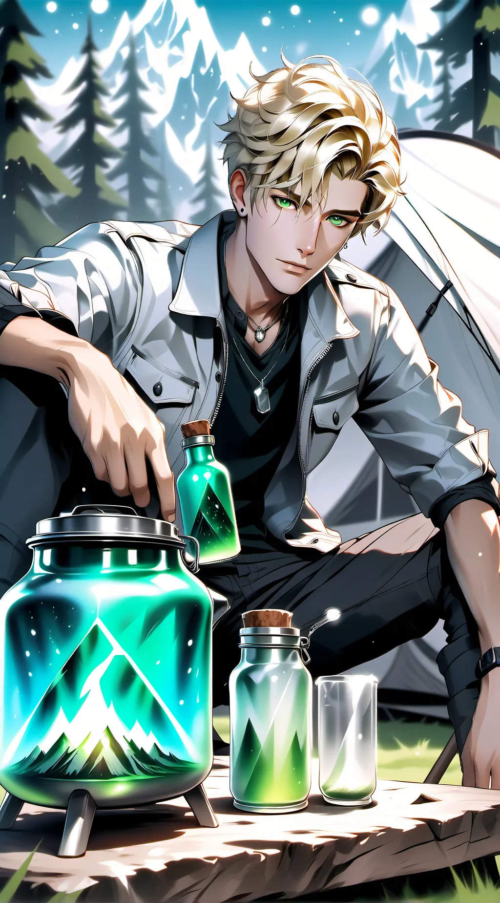 ai character: Lucas background