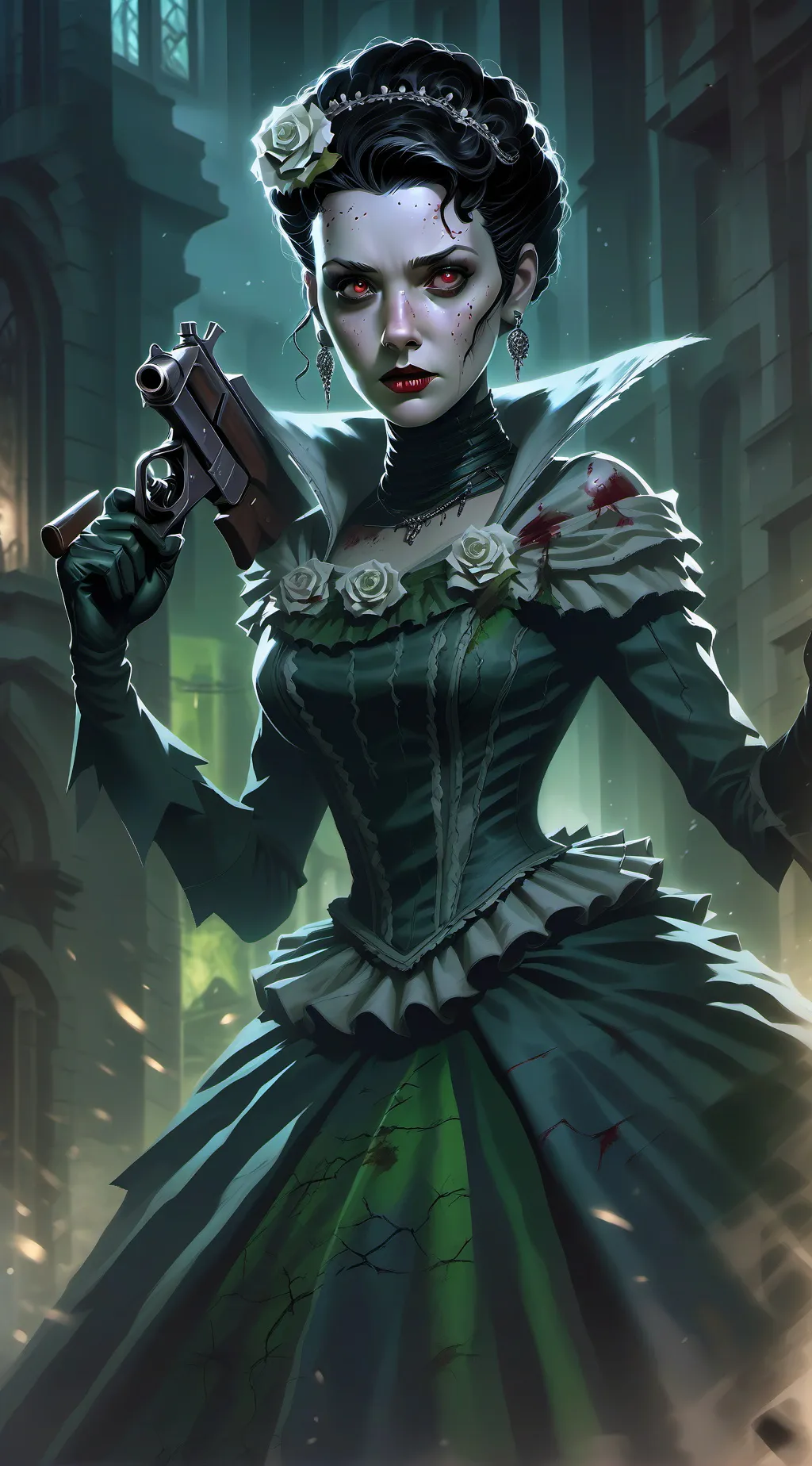 ai character: The Bride background
