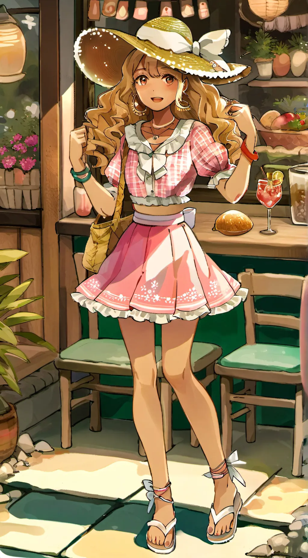 ai character: Sabrina  background