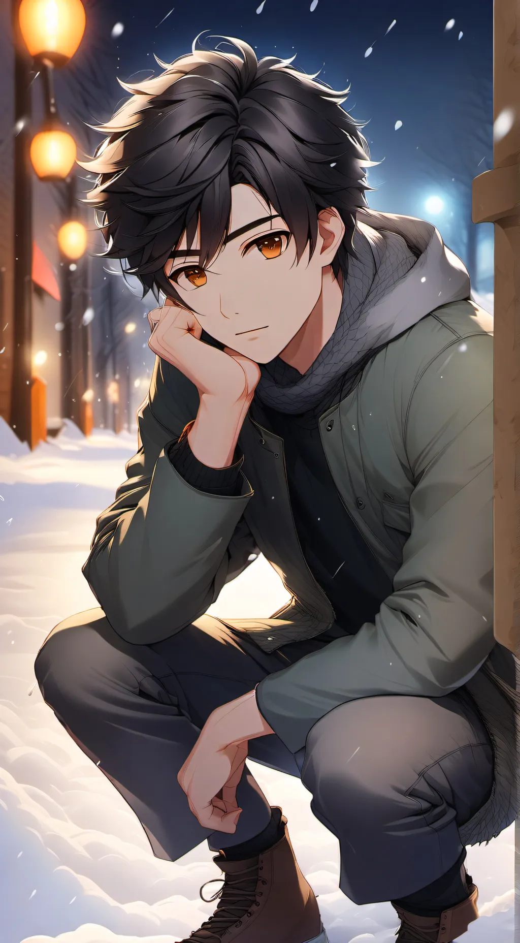 ai character: Ethan background