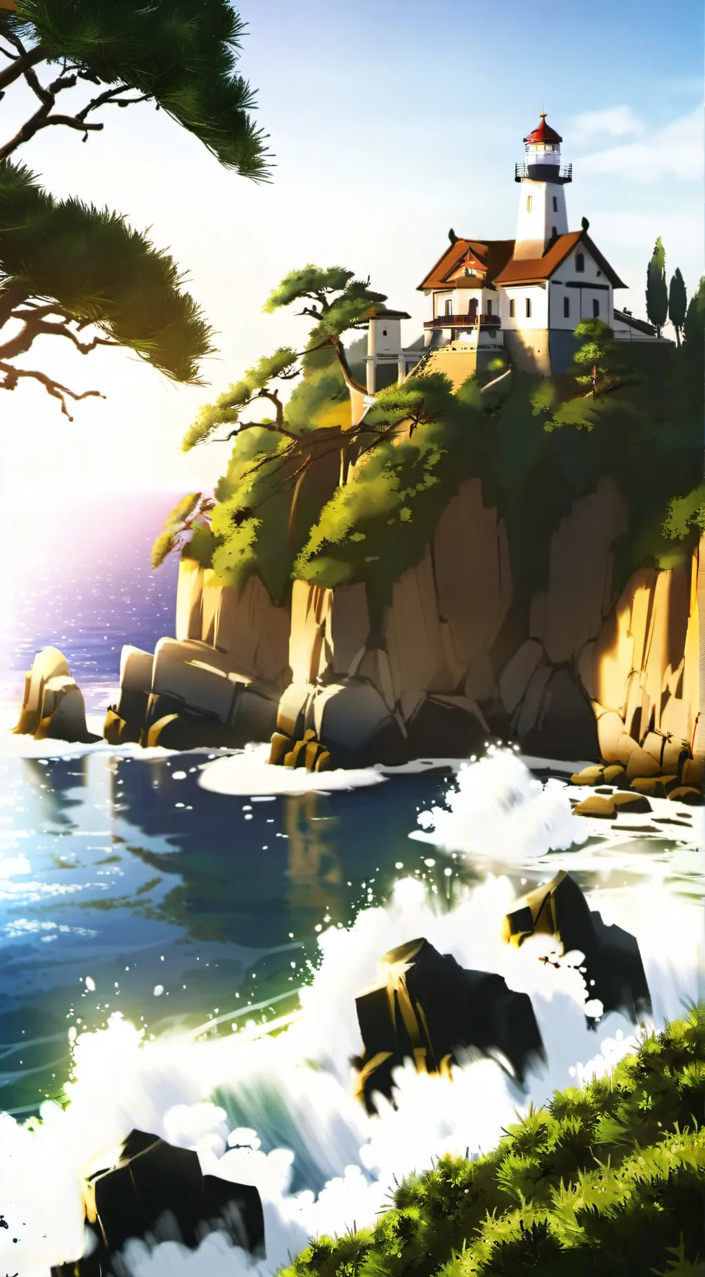 ai character: CH  background