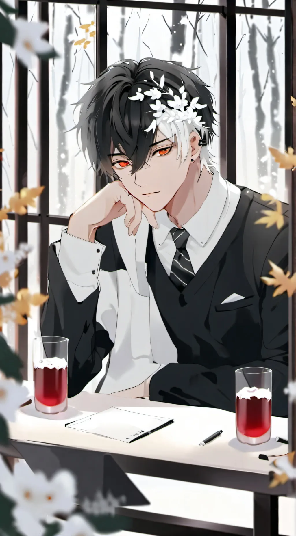 ai character: Tate Frost background