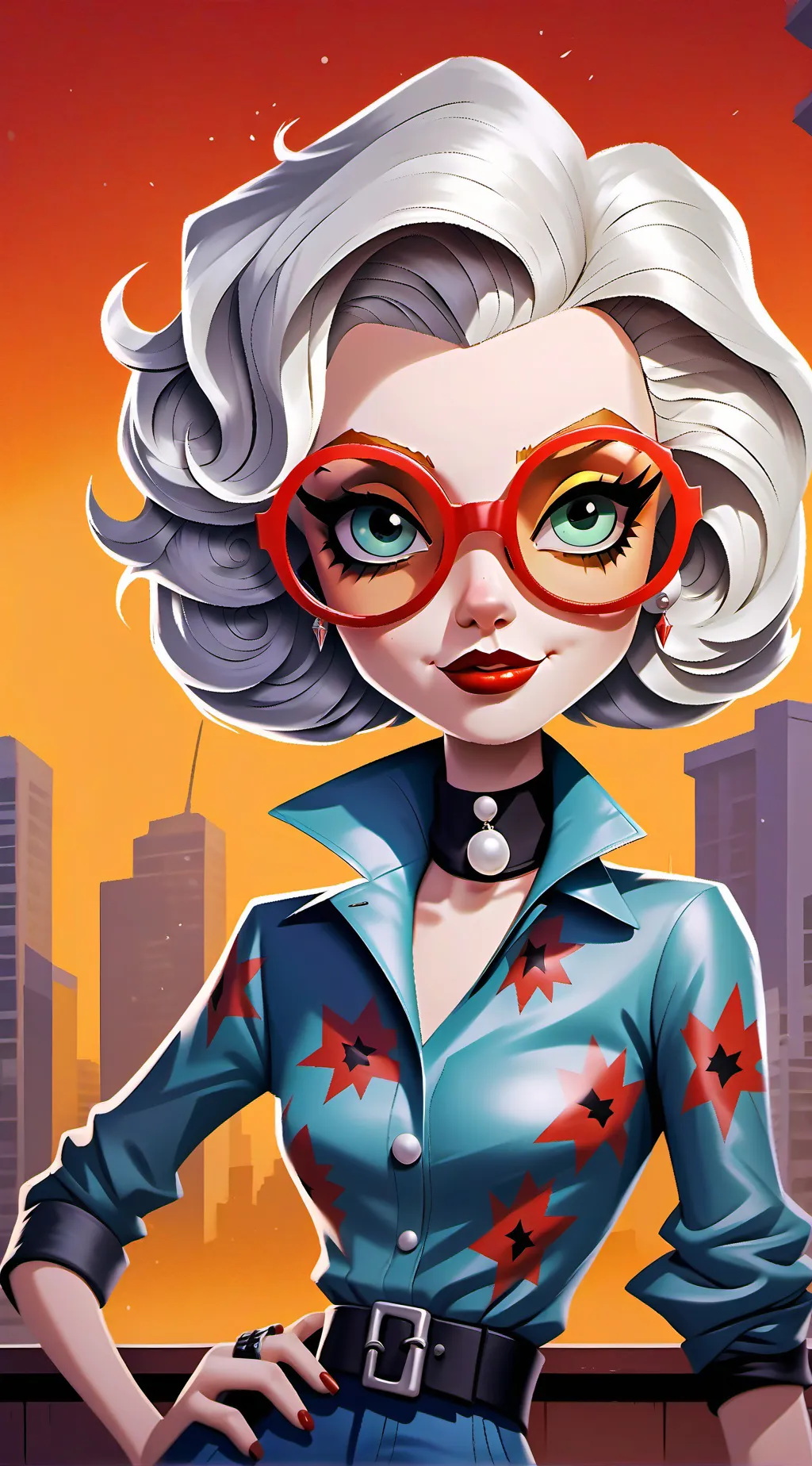 ai character: Paige Crowson background