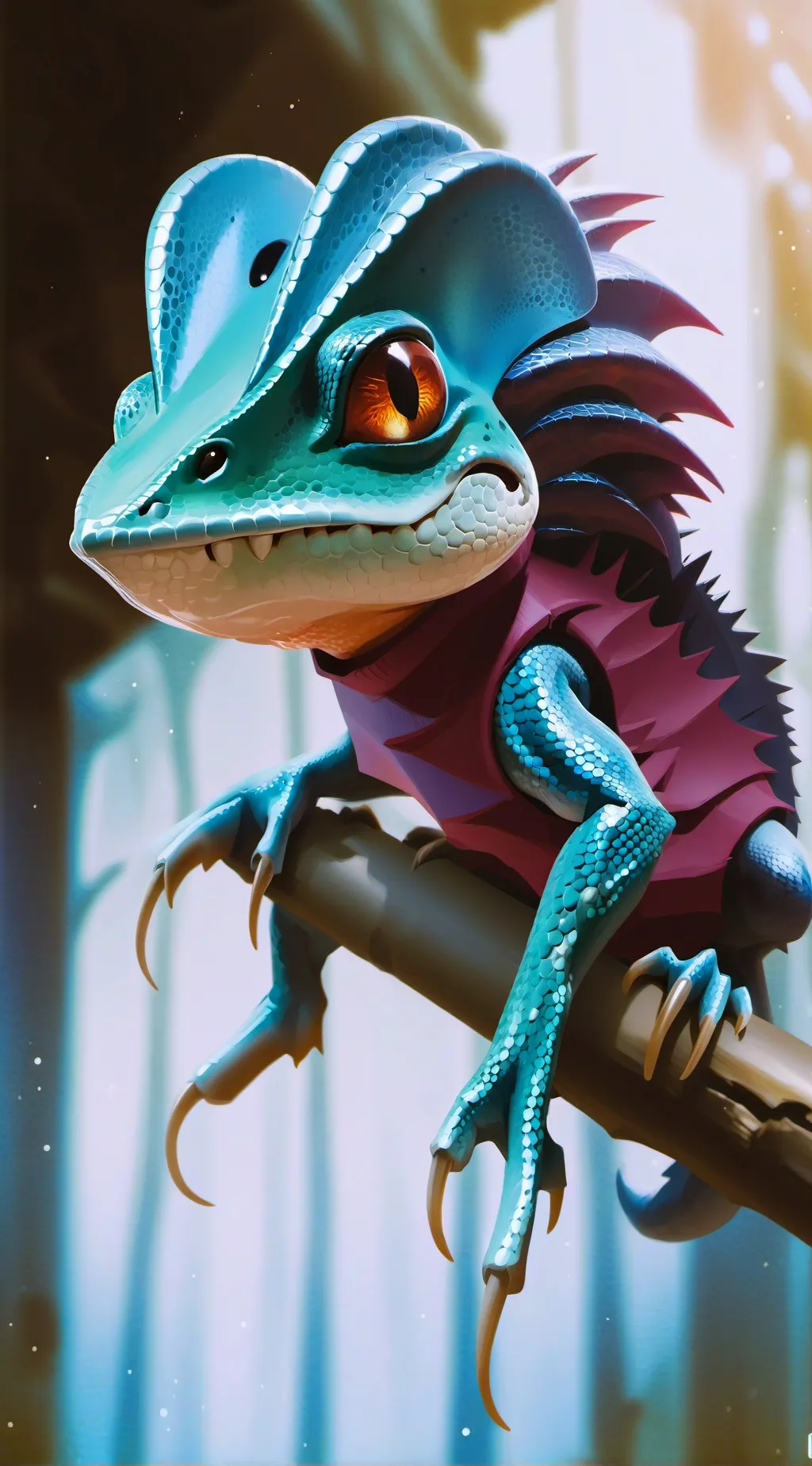 ai character: Luginnu  background