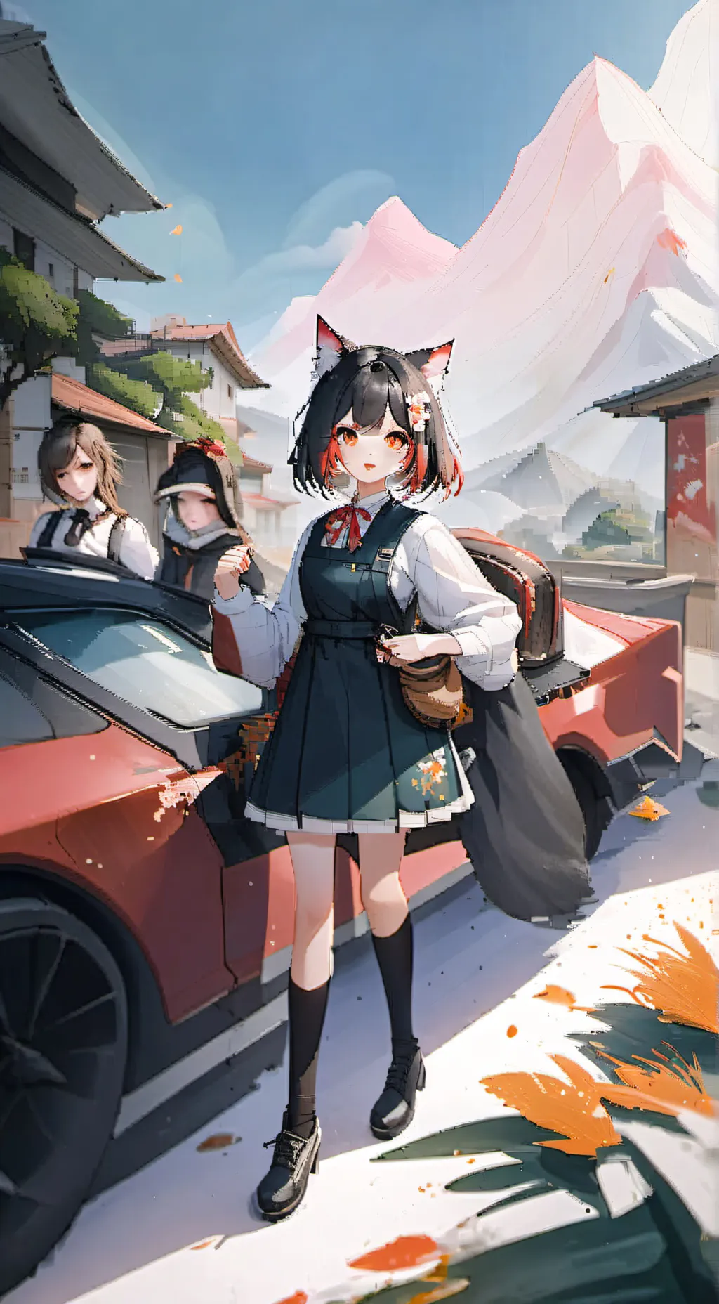 ai character: Akina background