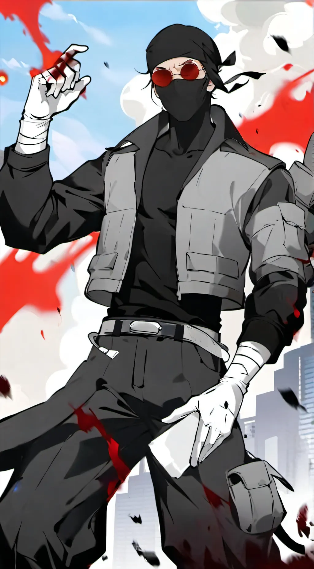 ai character: Hank J Wimbleton background