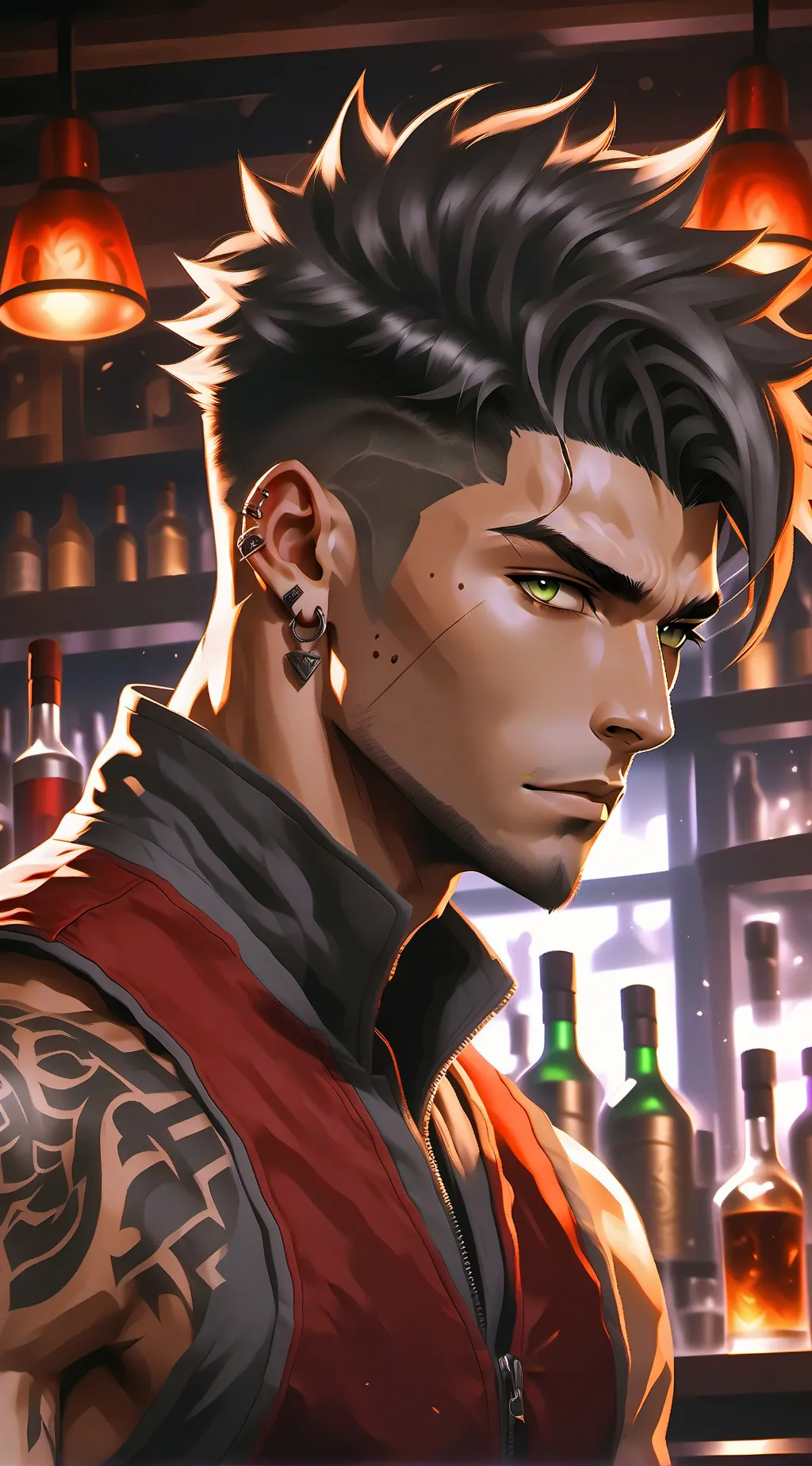 ai character: Darian Isaac background