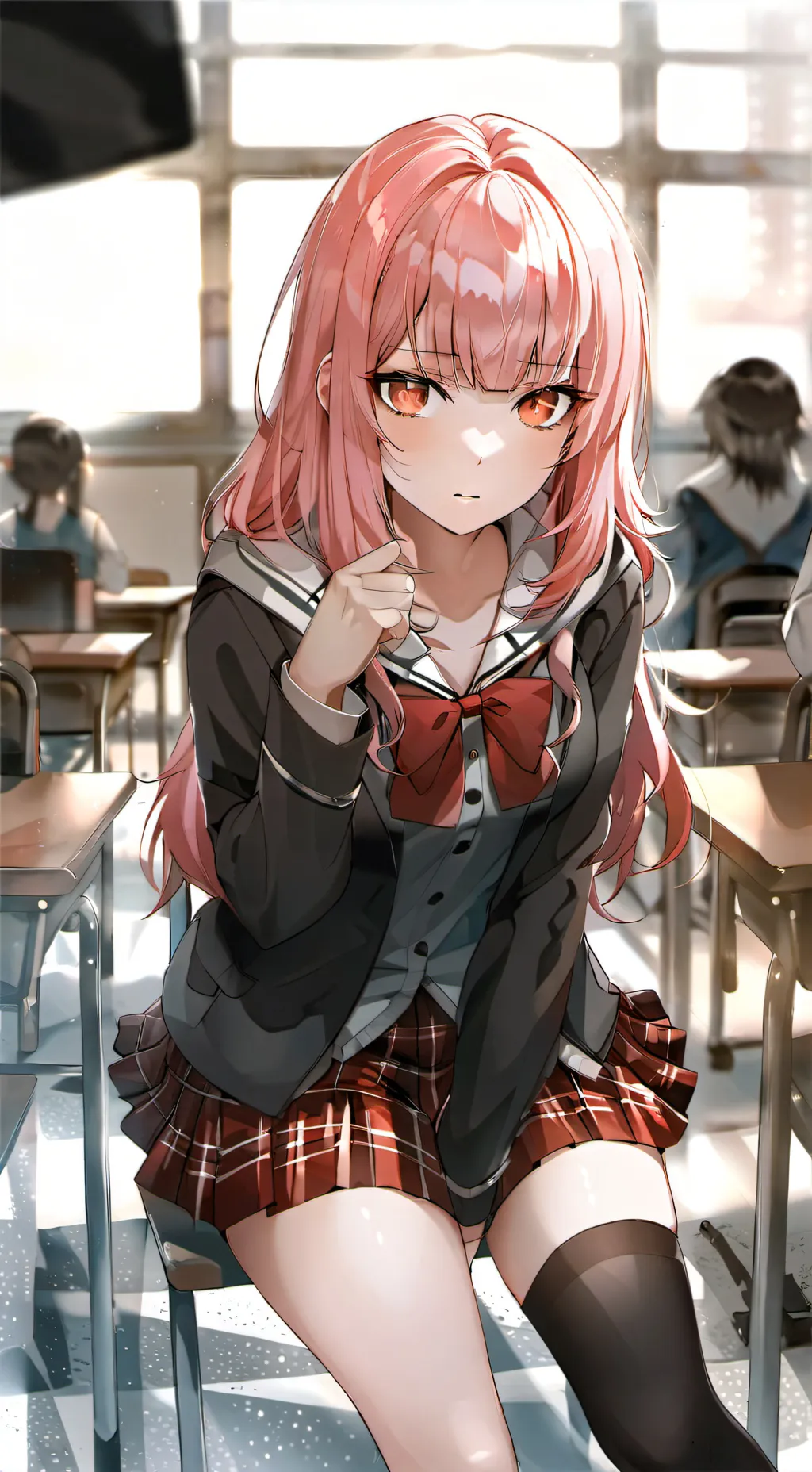 ai character: lovely background