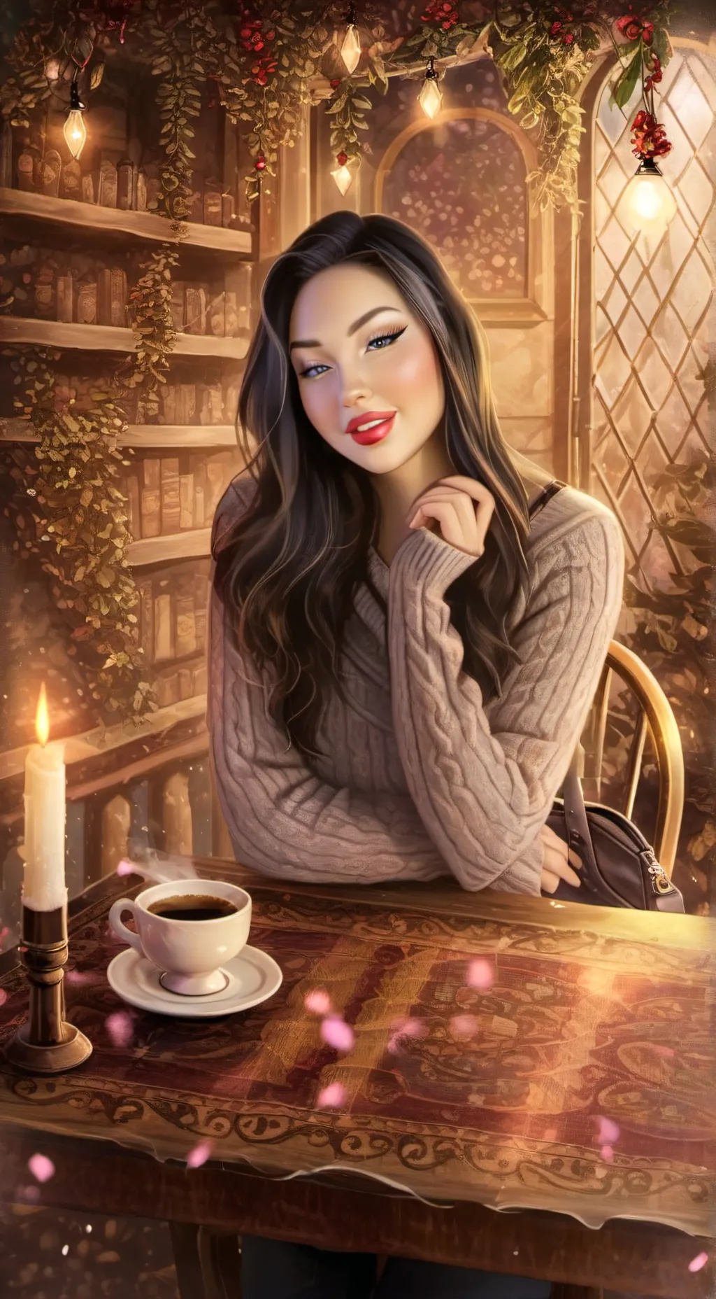 ai character: Mia background