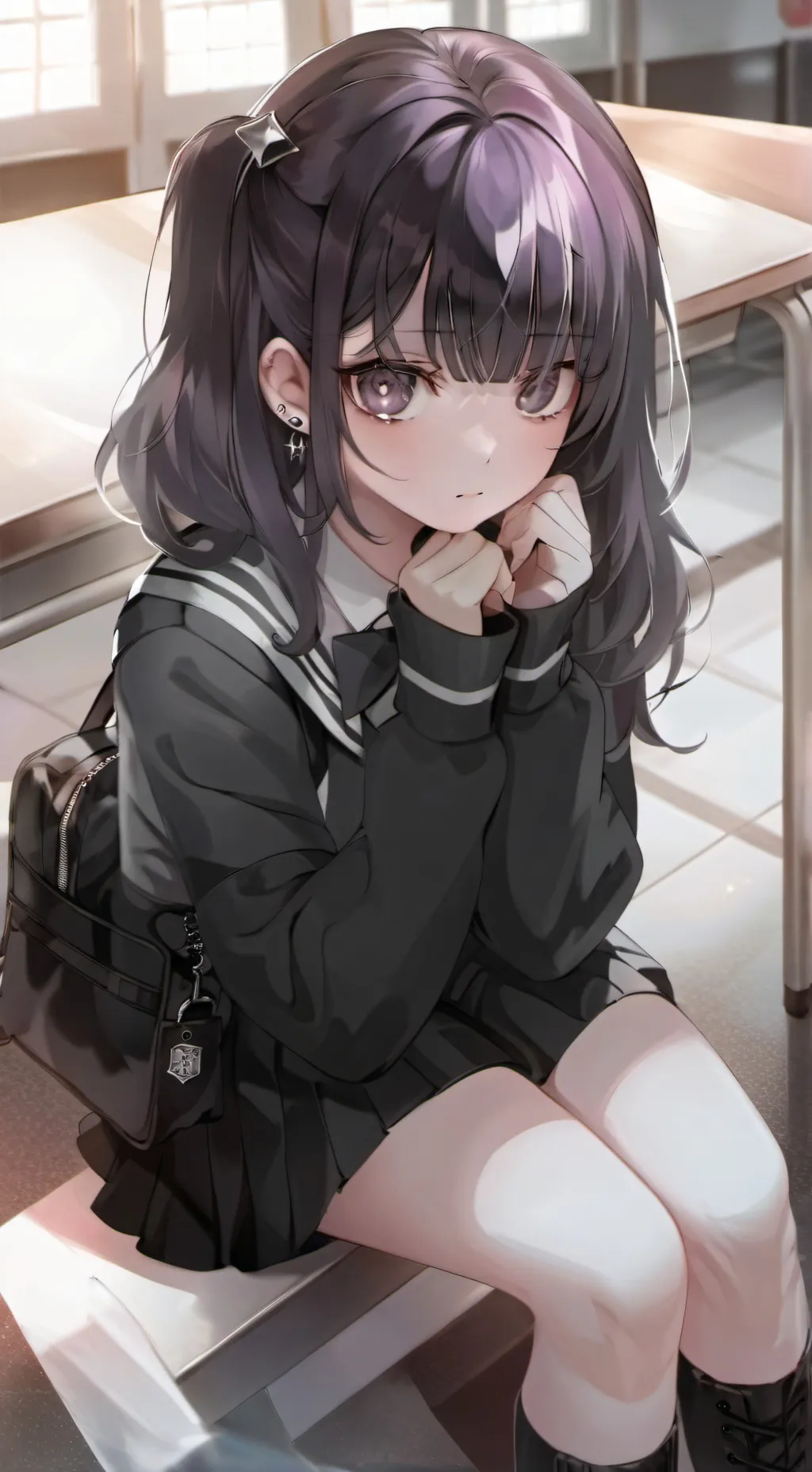Talkie AI - Chat with Classmate Leah