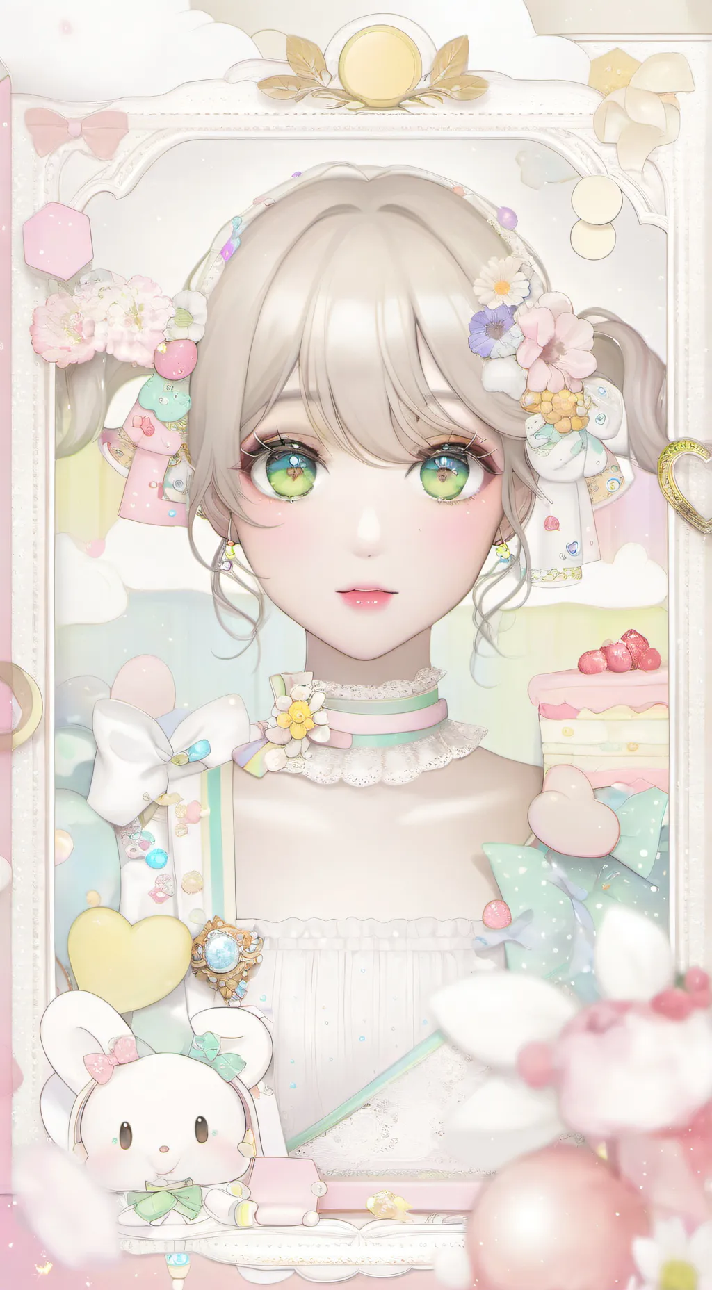 ai character: angela  background