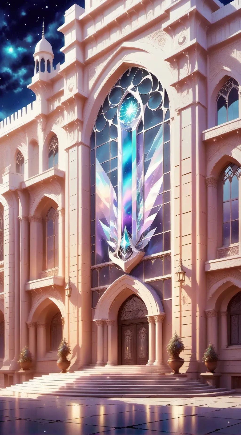 ai character: Nova Academy background