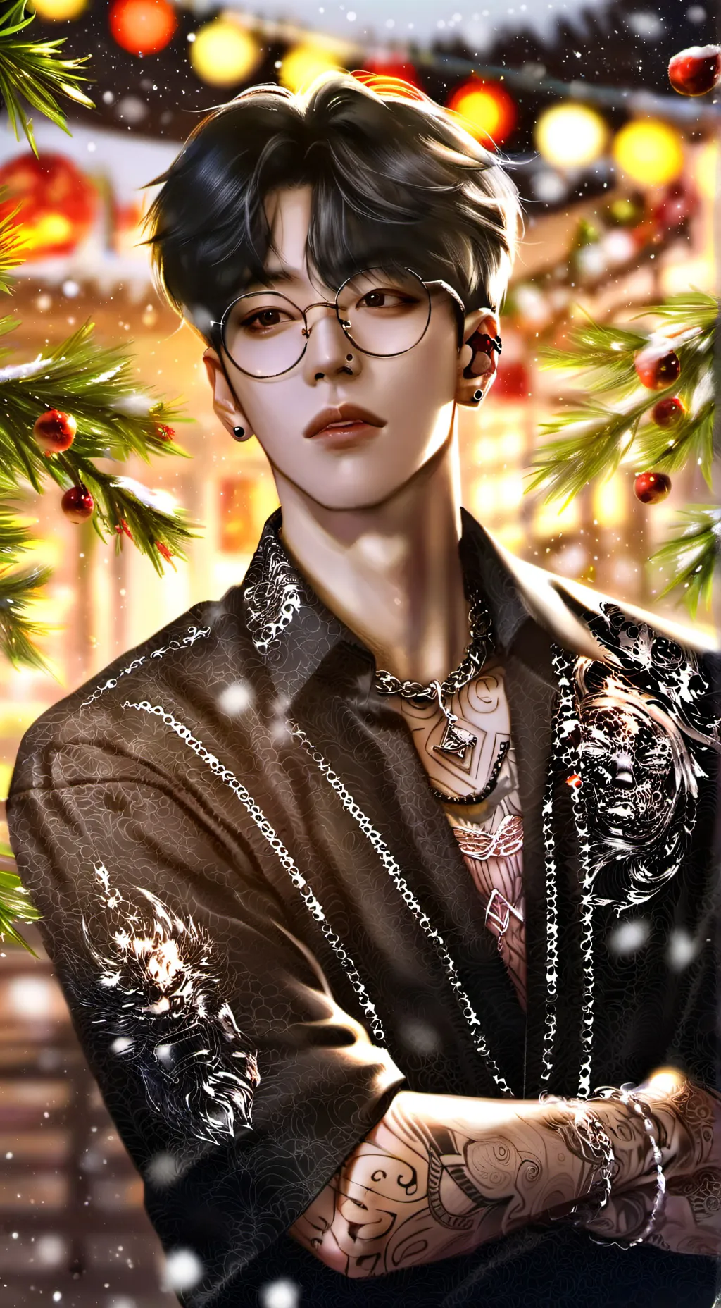 ai character: Felix  background