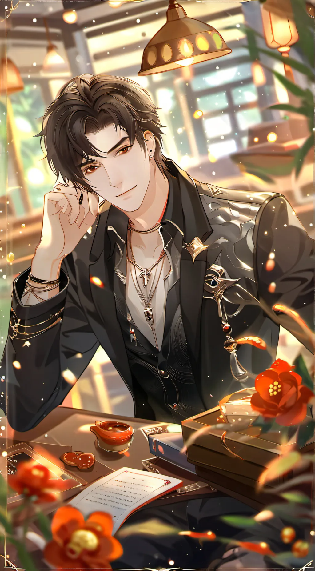 ai character: Harry background